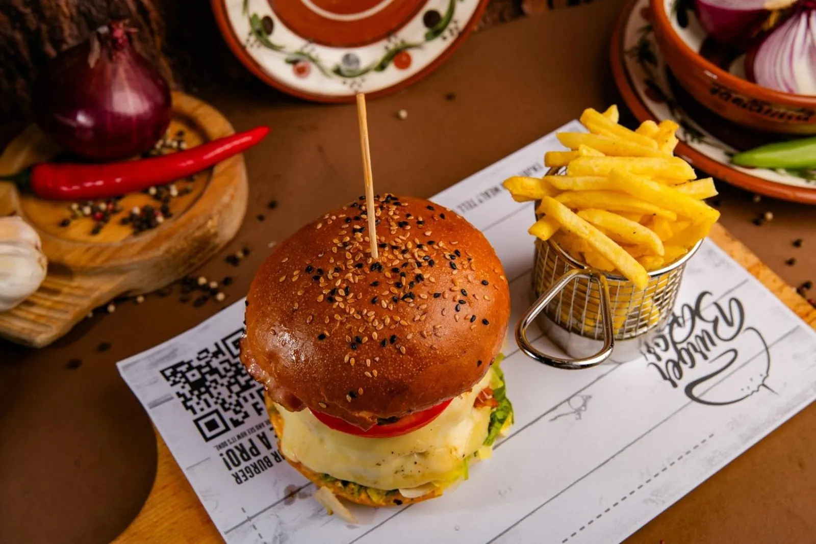 Food close-up in Hotel Fantanita Haiducului