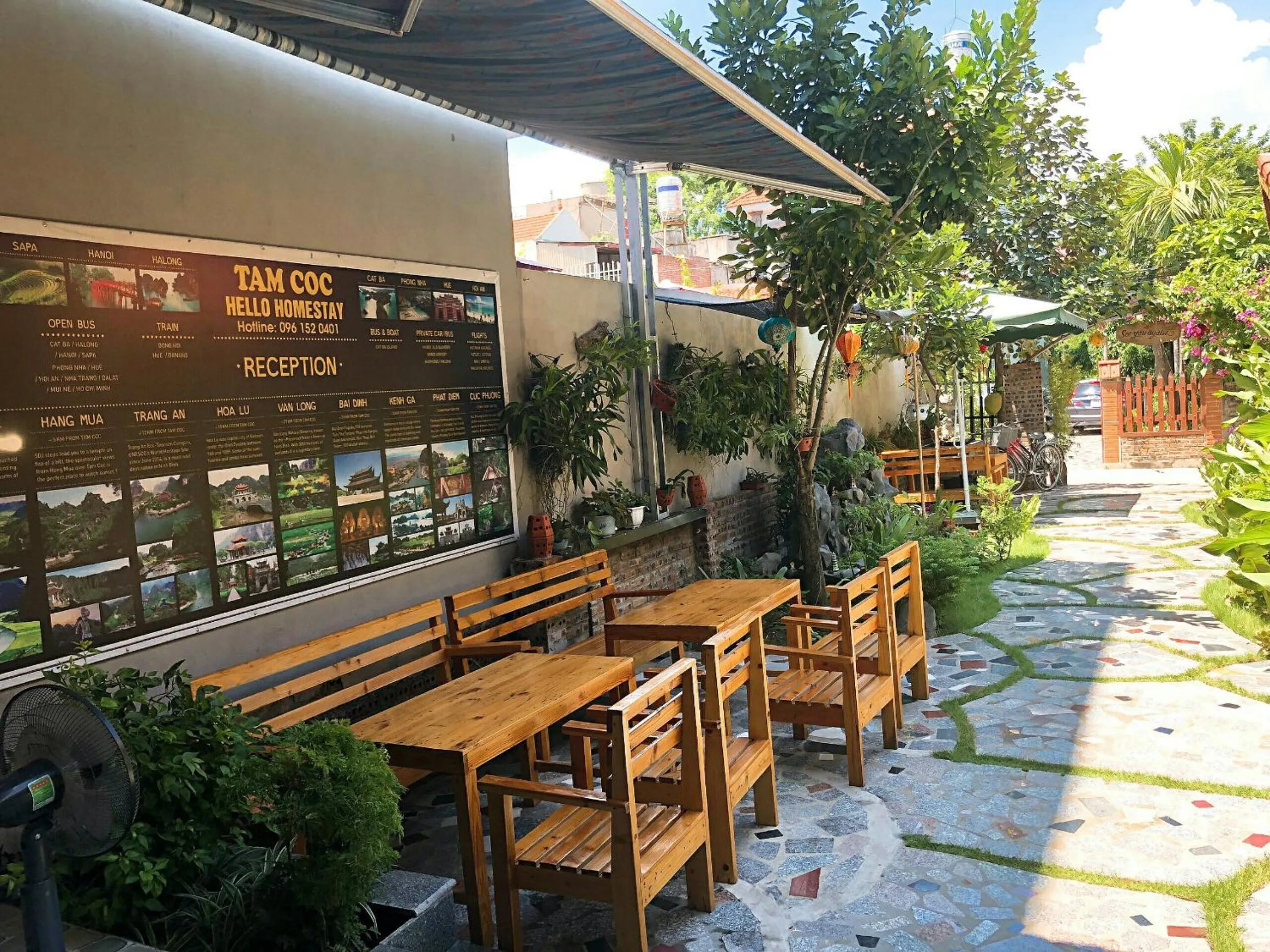 Restaurant/places to eat in Tam Coc Hello Homestay