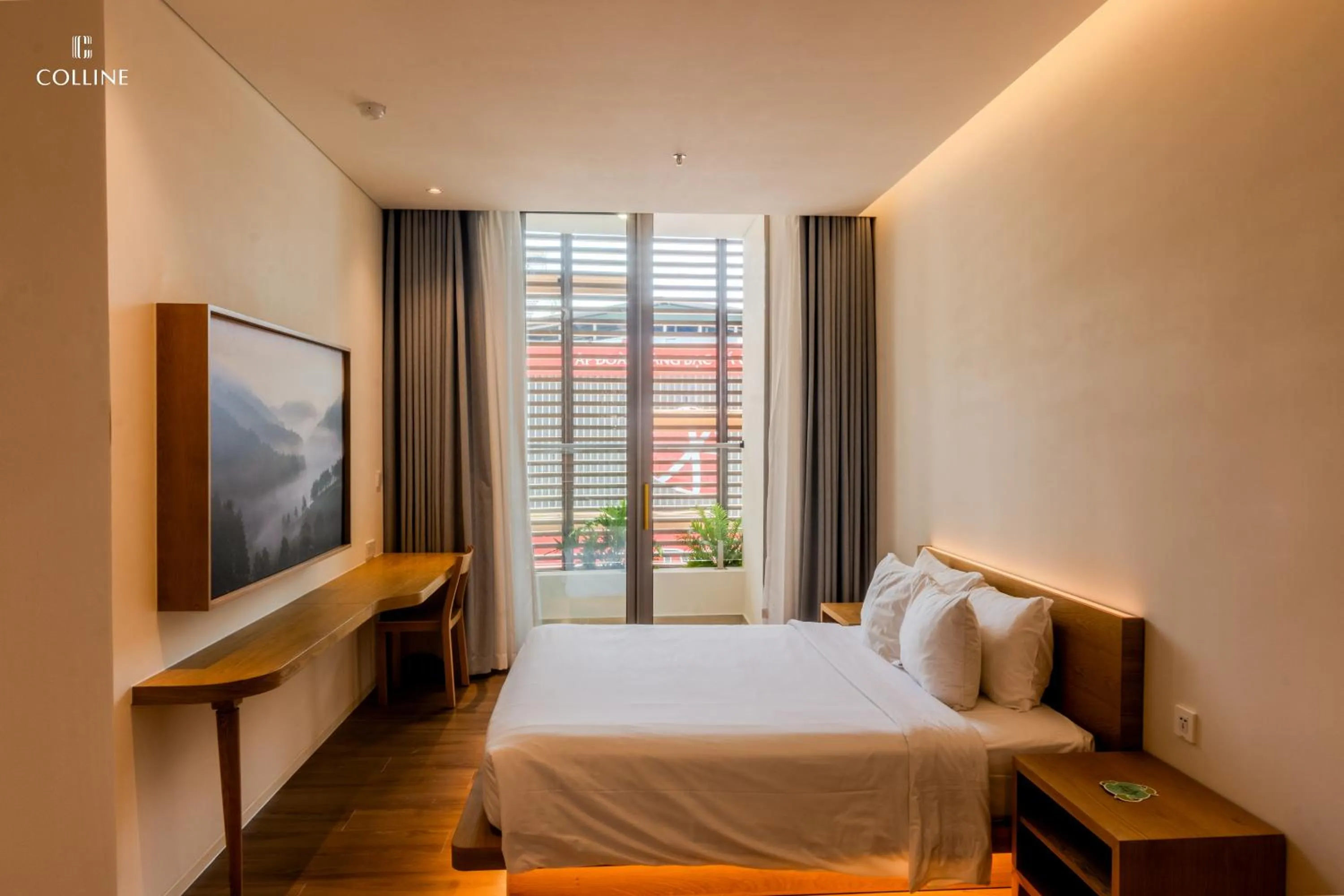 Photo of the whole room, Bed in Colline Dalat