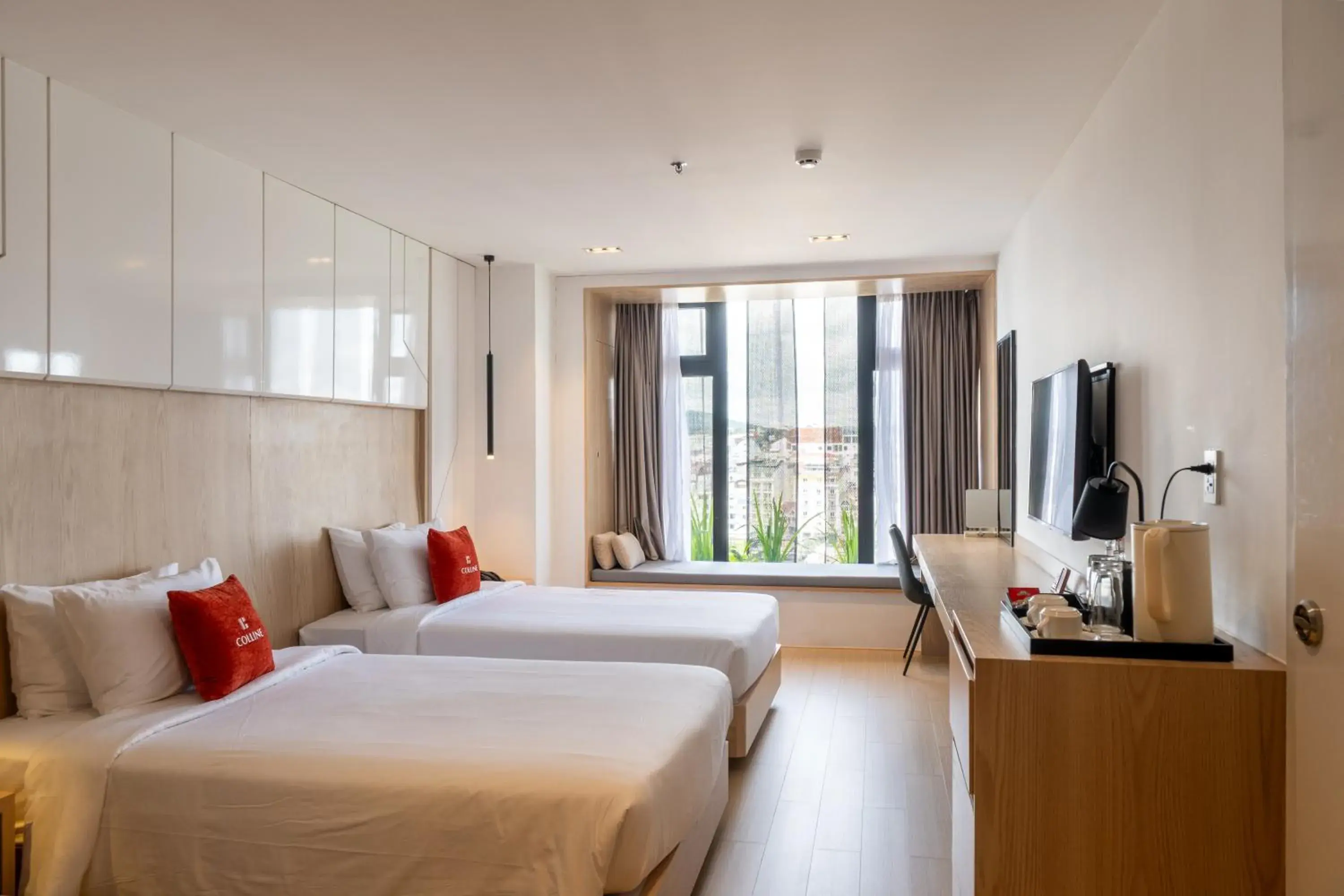 Premier Twin Room in Colline Dalat Premier Twin Room in Colline Dalat