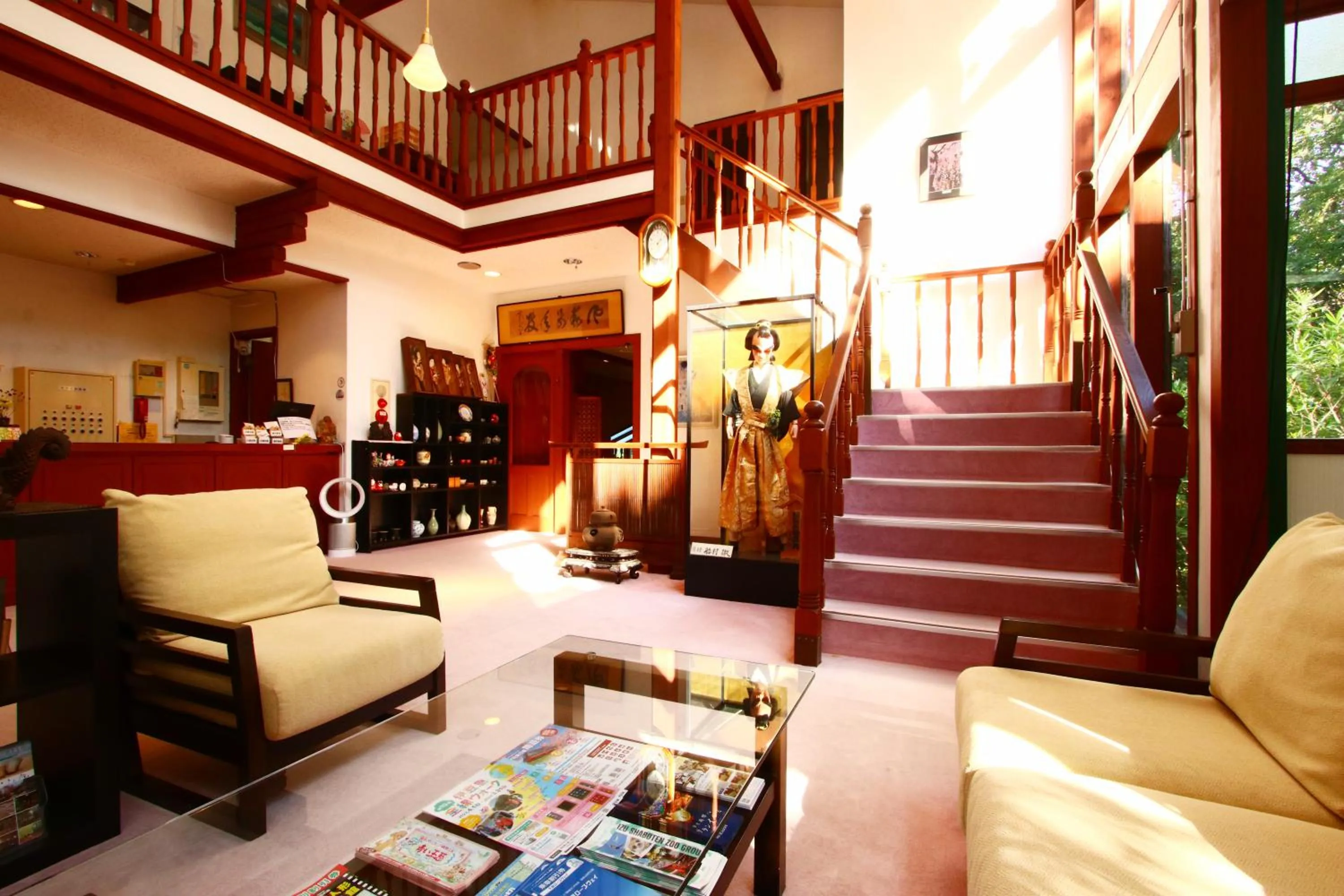 Lobby or reception in IZUNA INN & SPA - the veggie delights