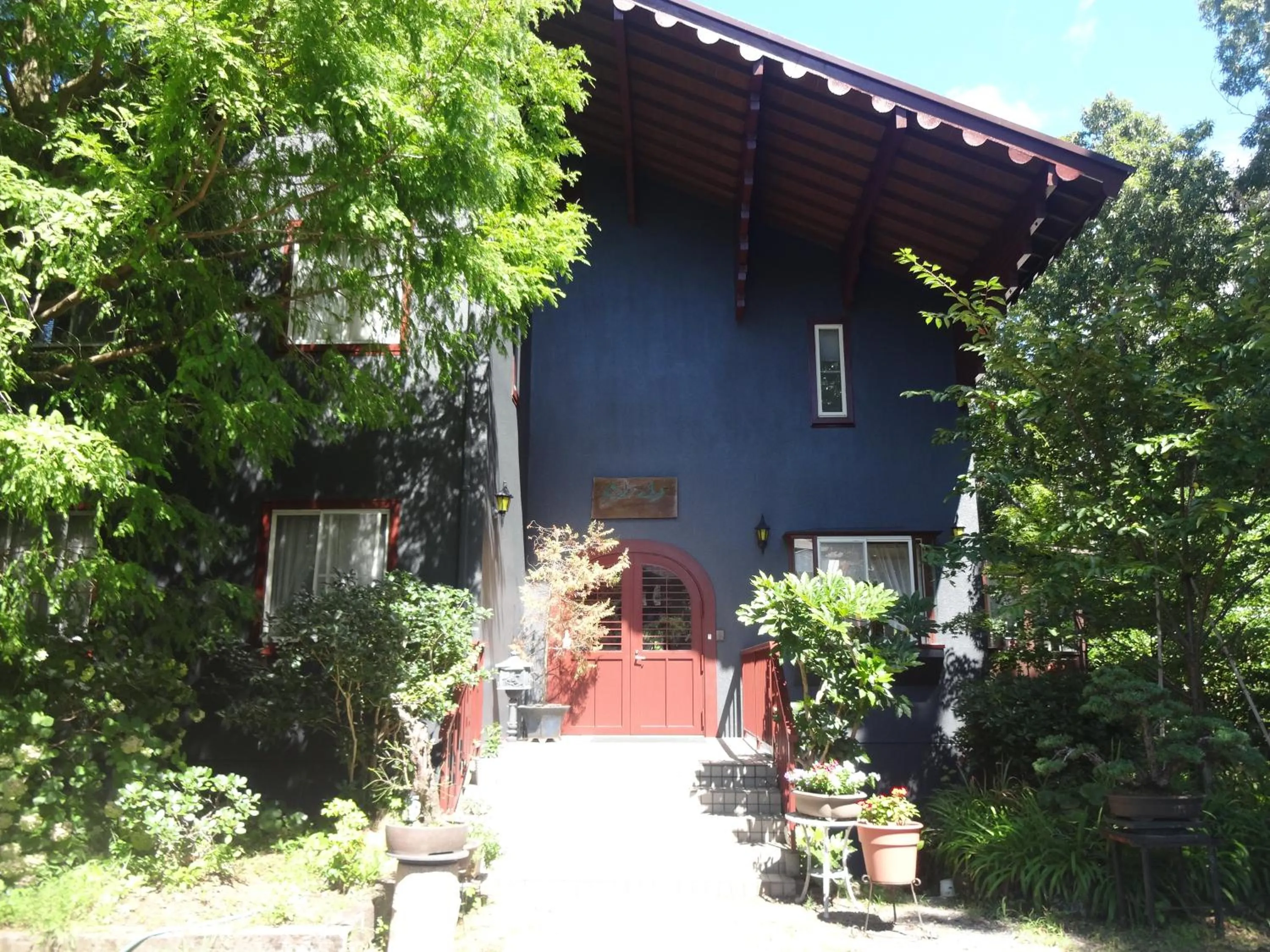 Property building in IZUNA INN & SPA - the veggie delights