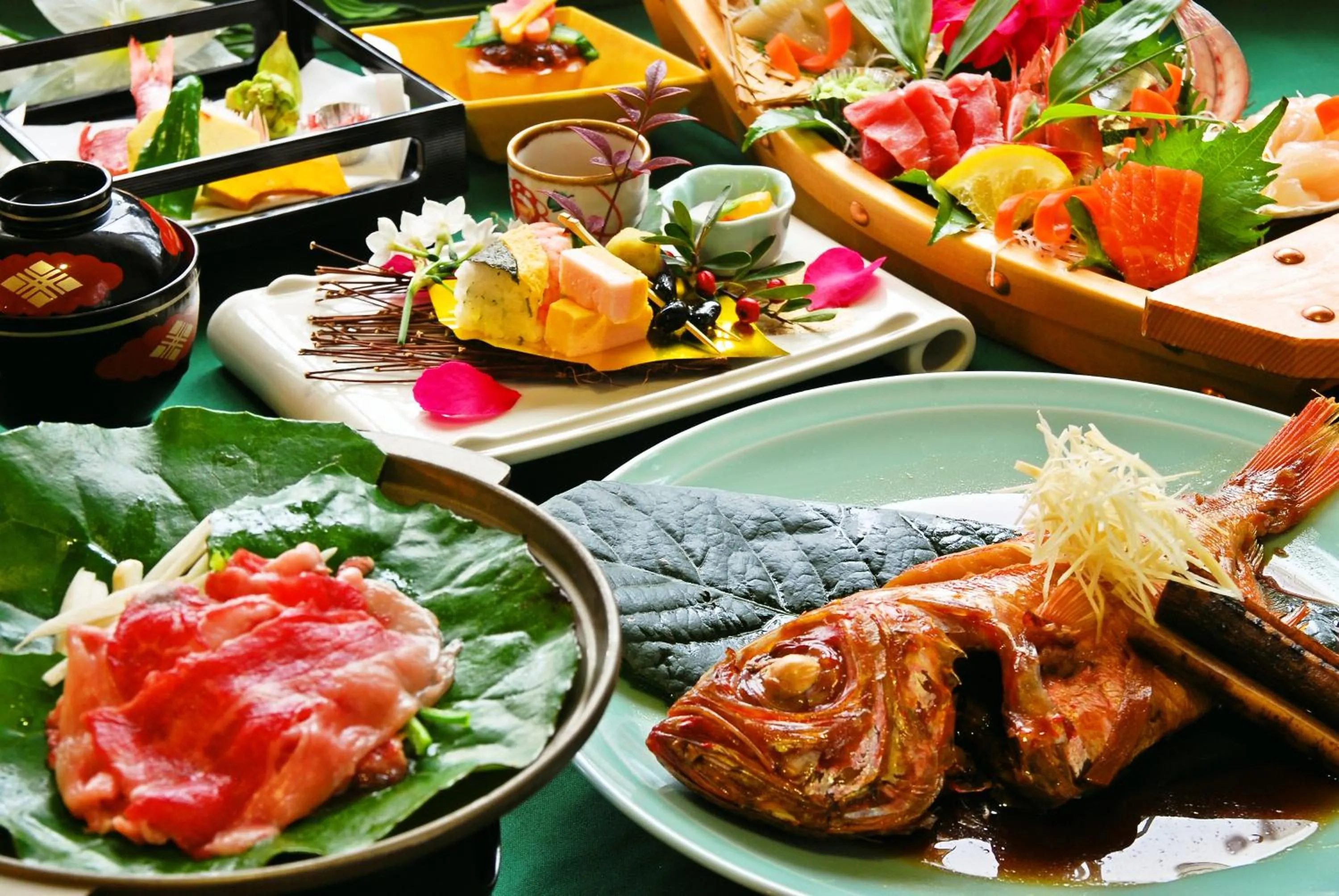 Dinner in IZUNA INN & SPA - the veggie delights