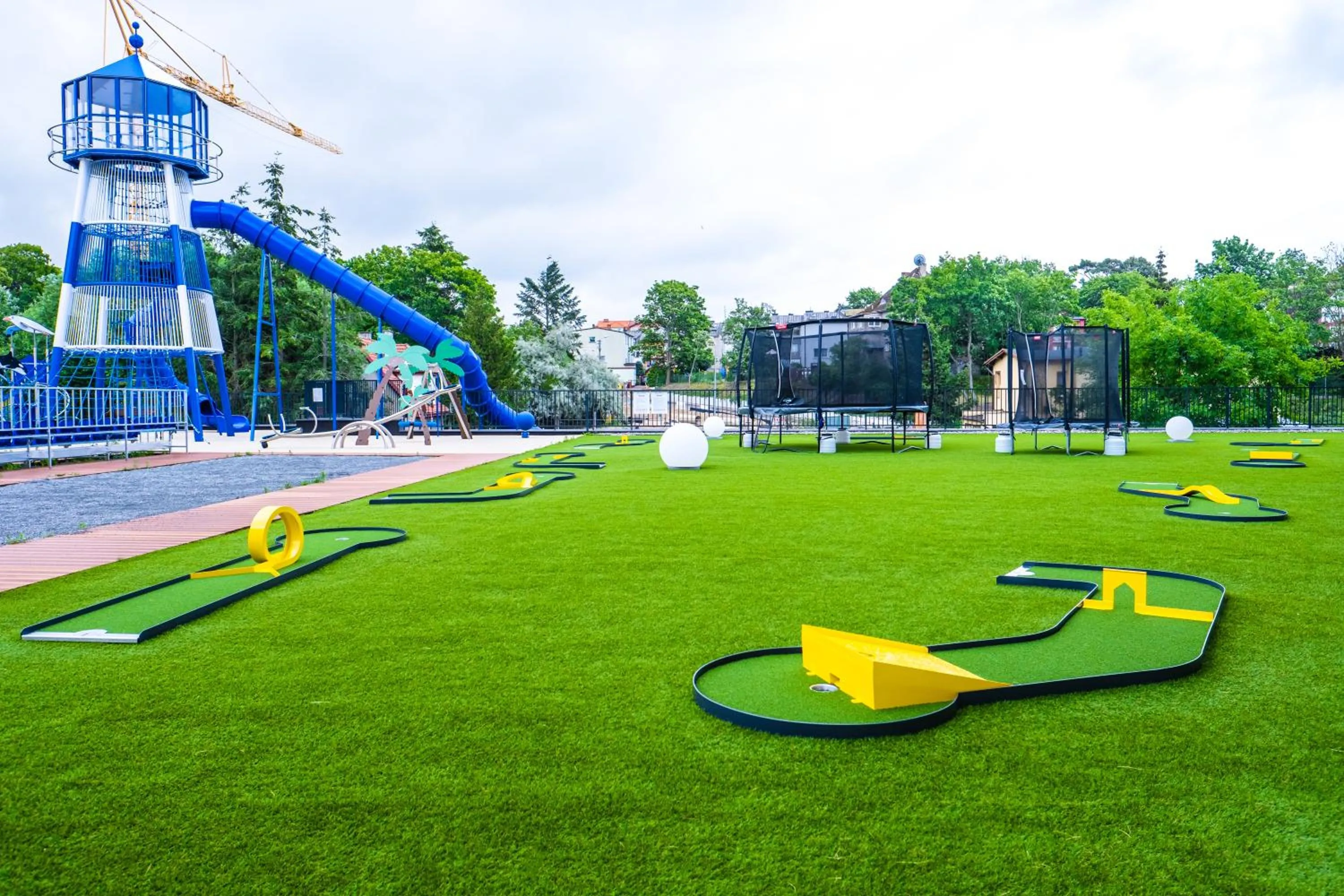 Children play ground in AQUA RESORT by Bel Mare