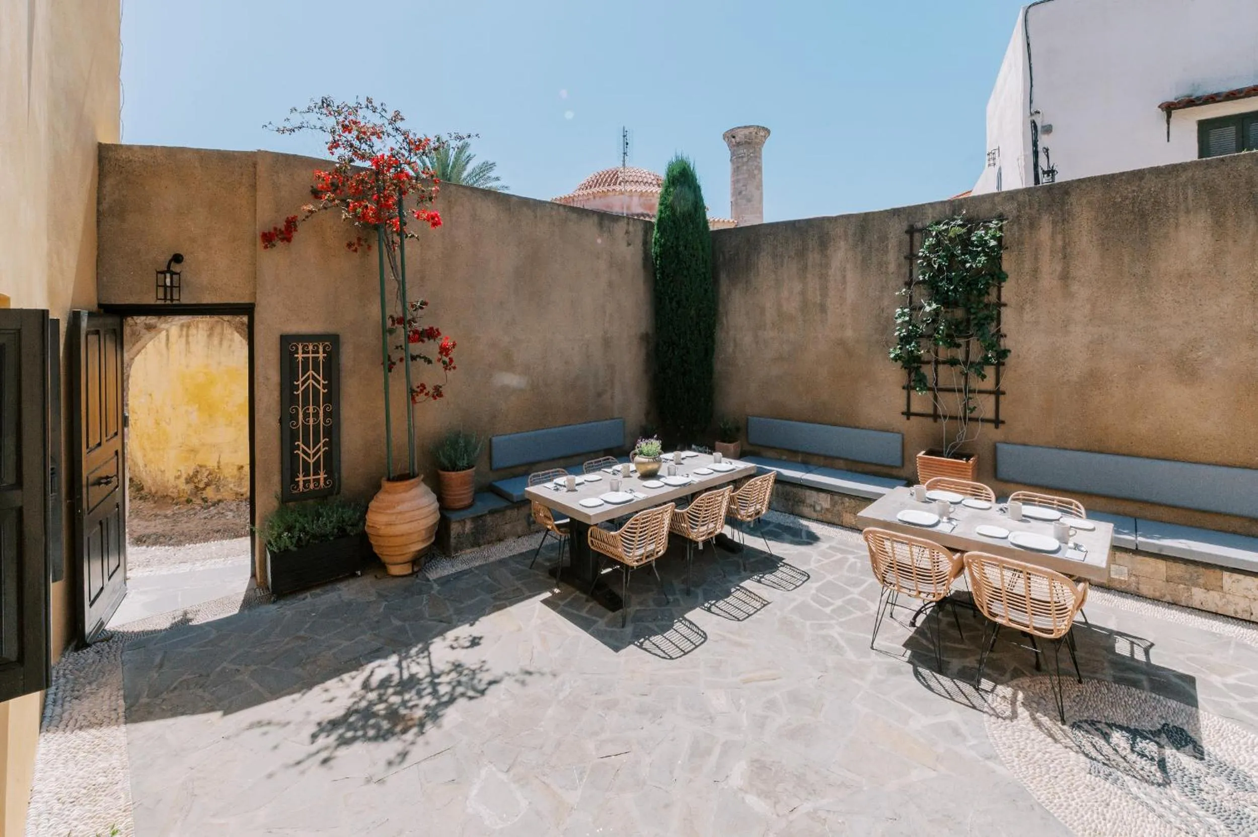 Patio in Zacosta Villa - a Heritage Hotel