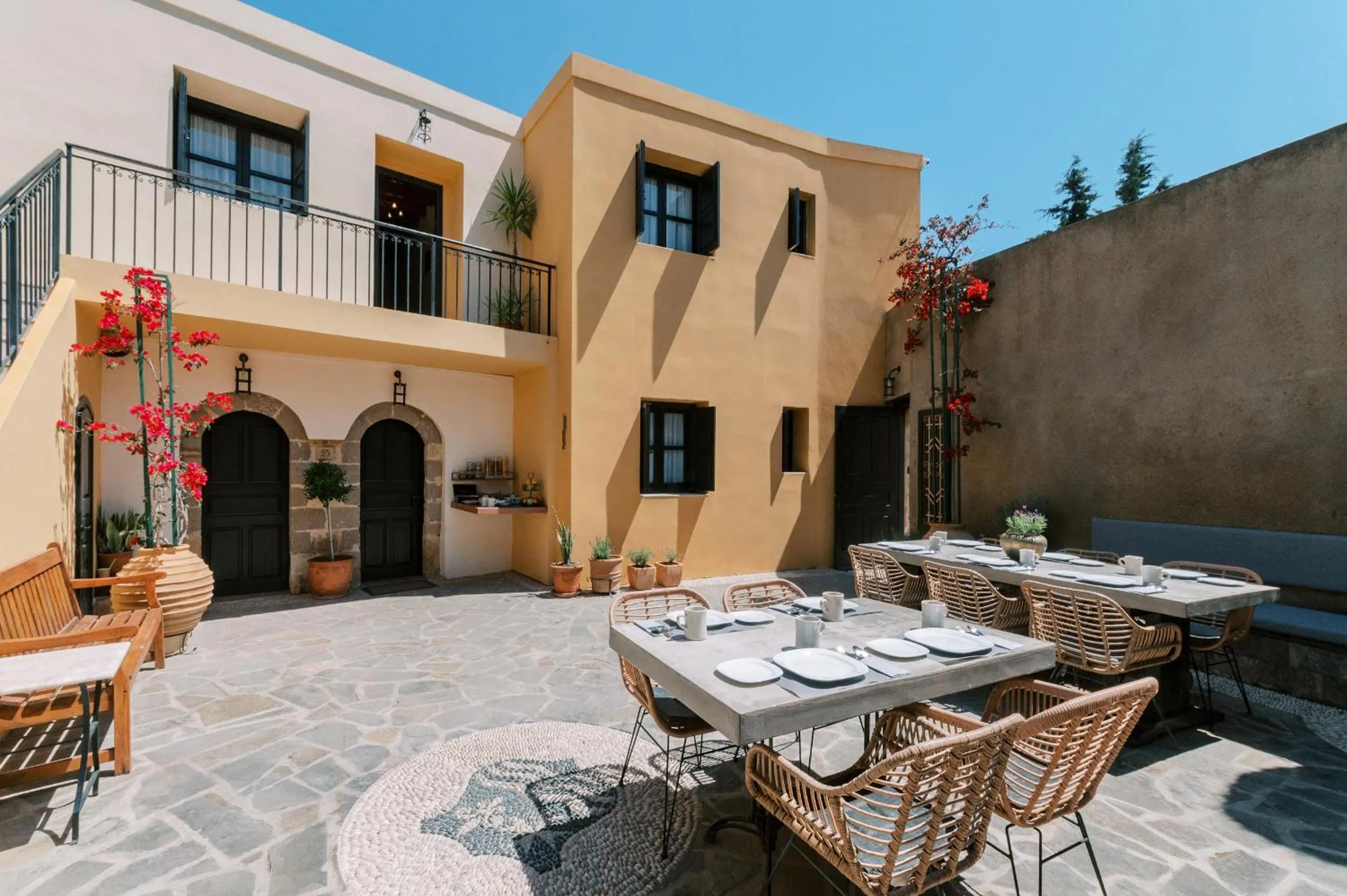 Patio in Zacosta Villa - a Heritage Hotel