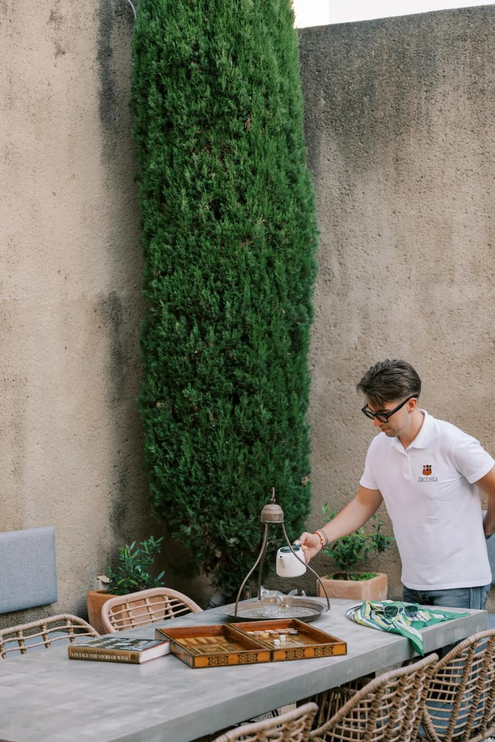 Garden in Zacosta Villa - a Heritage Hotel