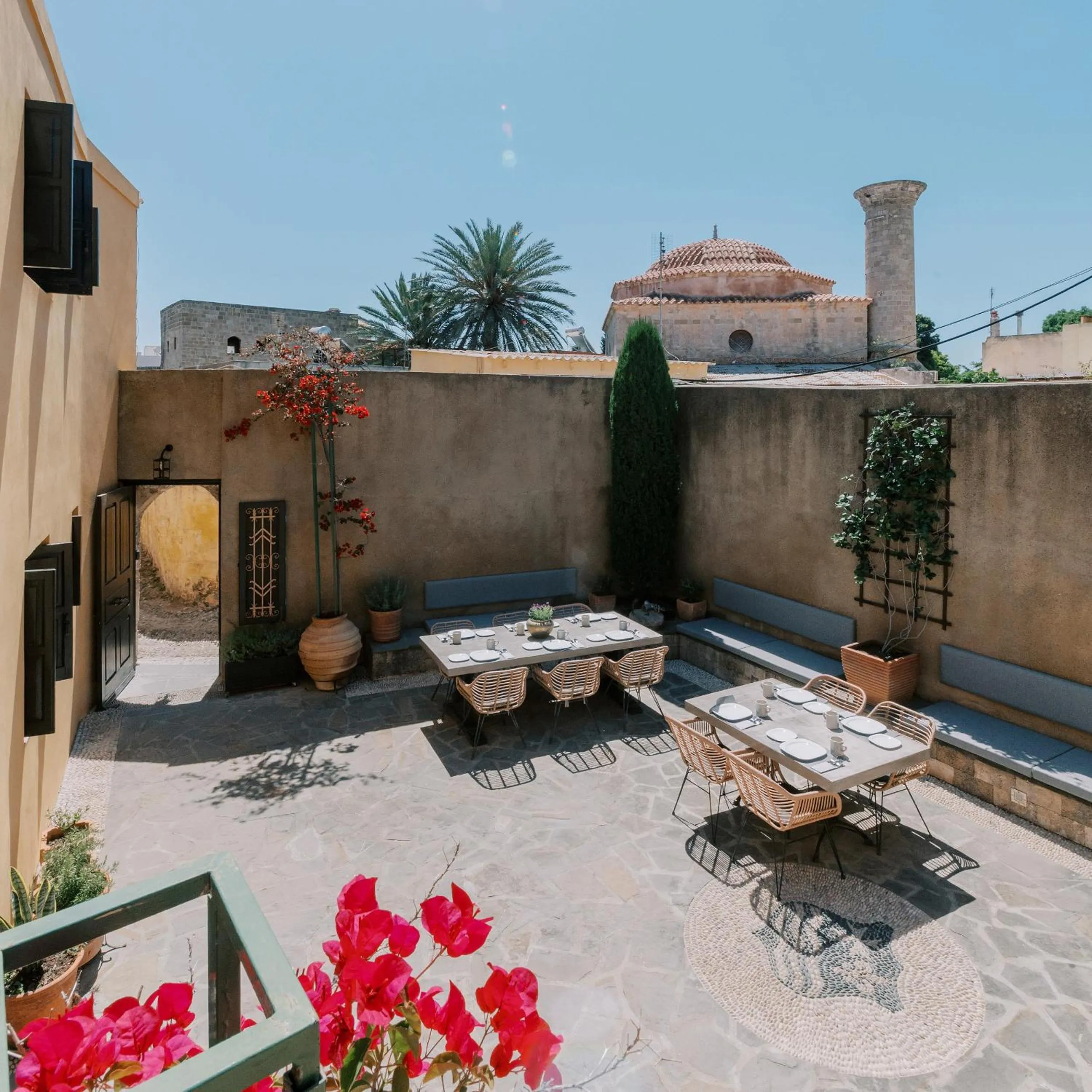 Patio in Zacosta Villa - a Heritage Hotel