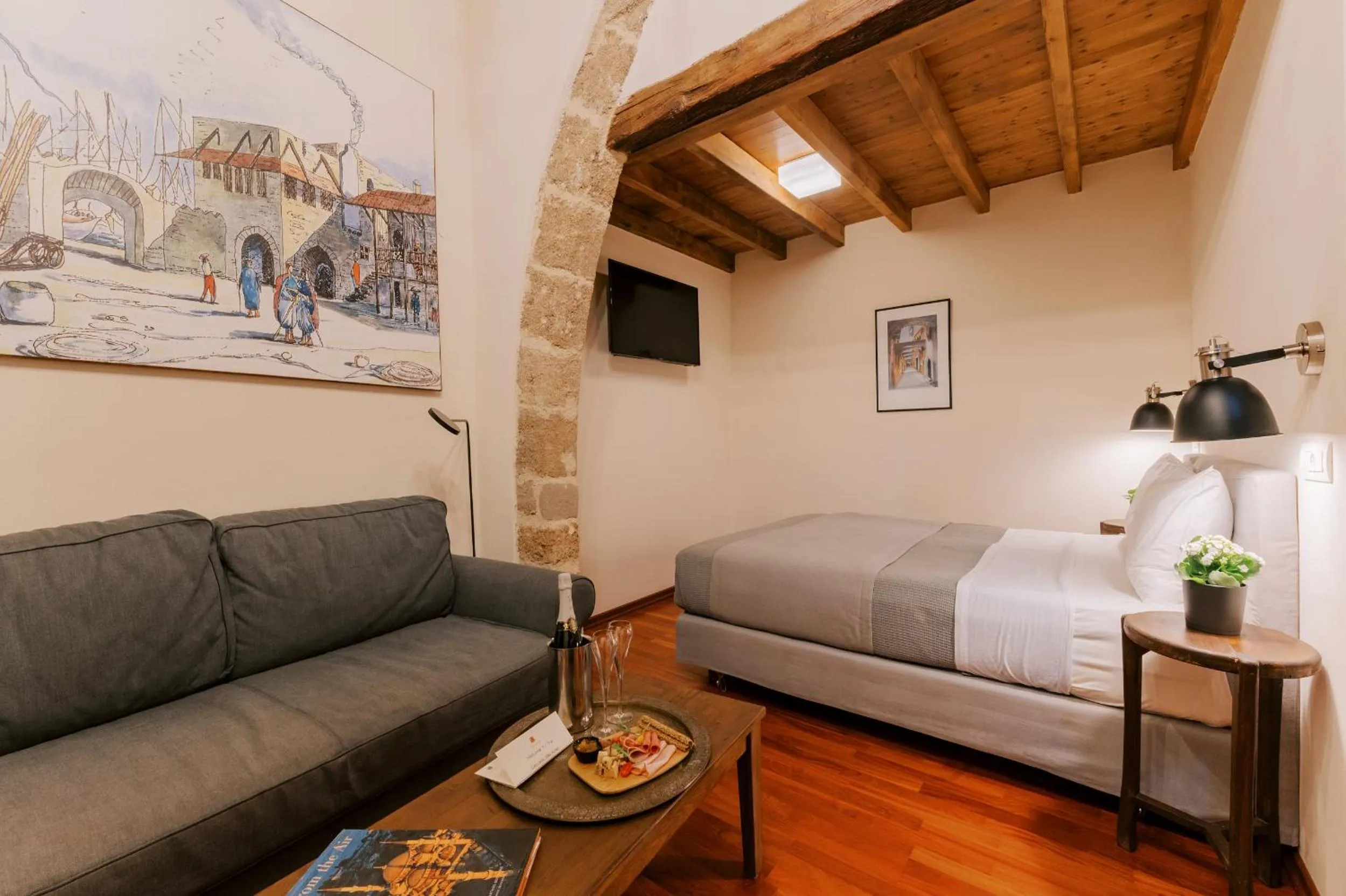 Bed in Zacosta Villa Hotel