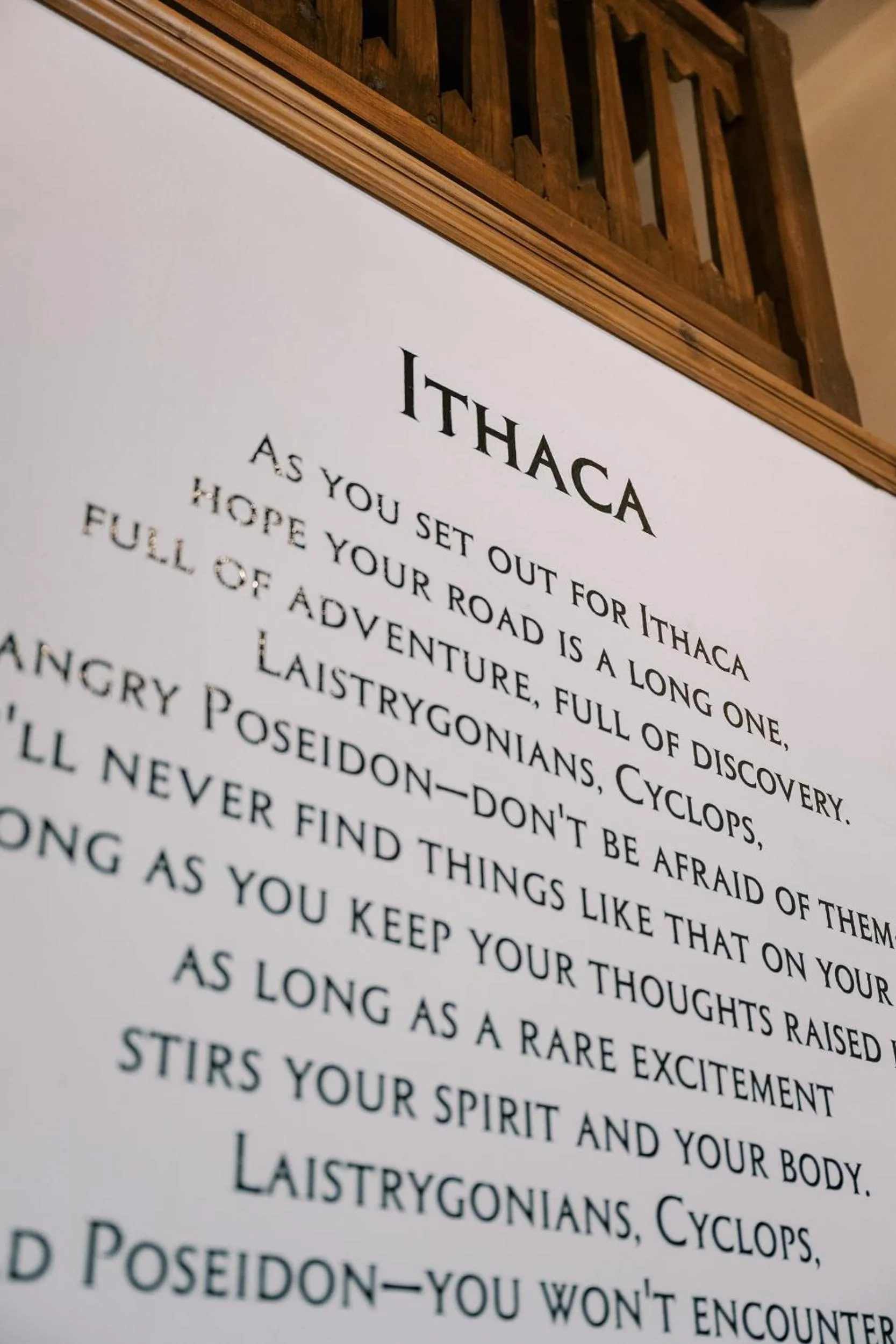 Text overlay in Zacosta Villa Hotel