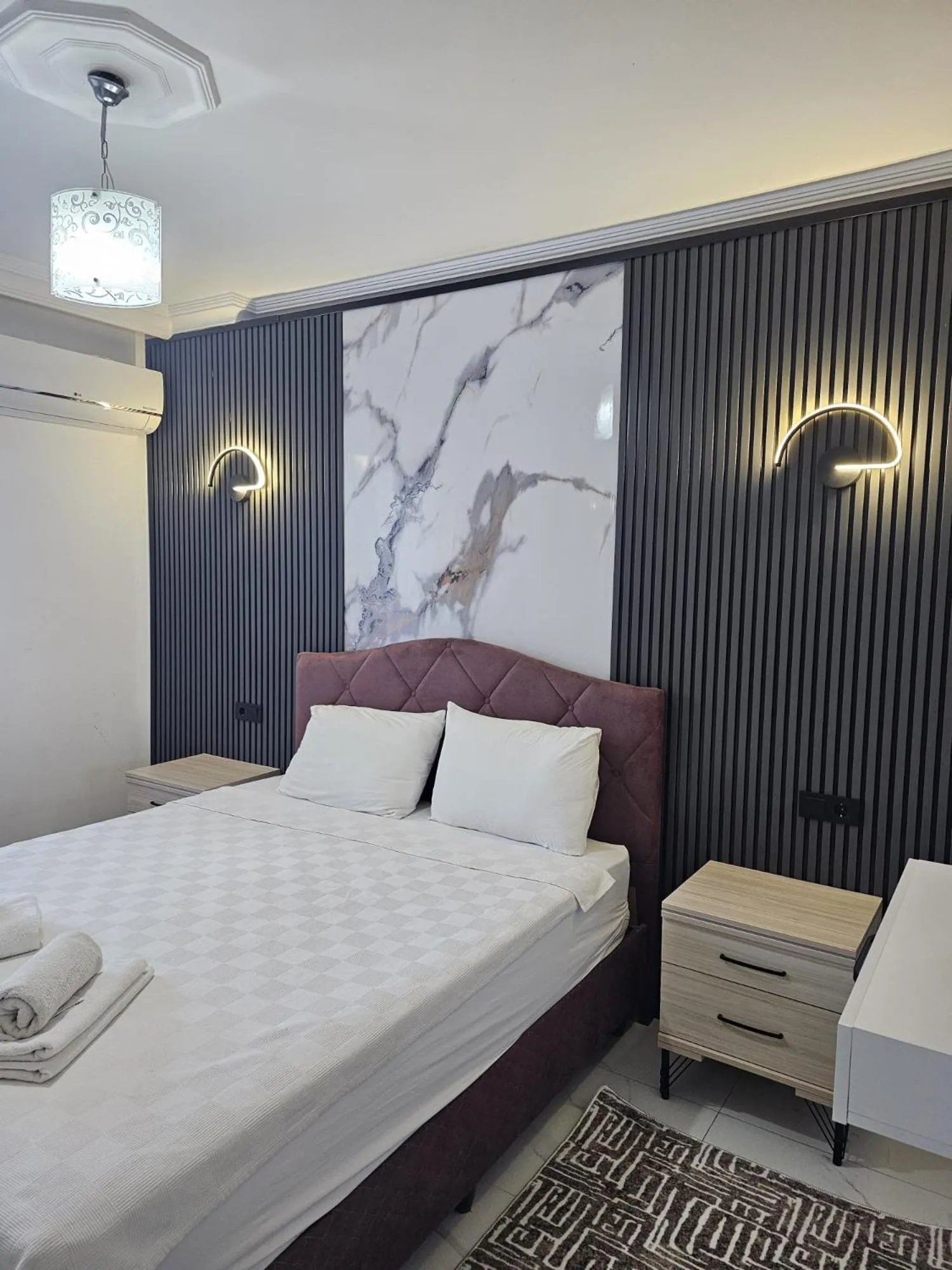 Bed in Apartments Anatolia