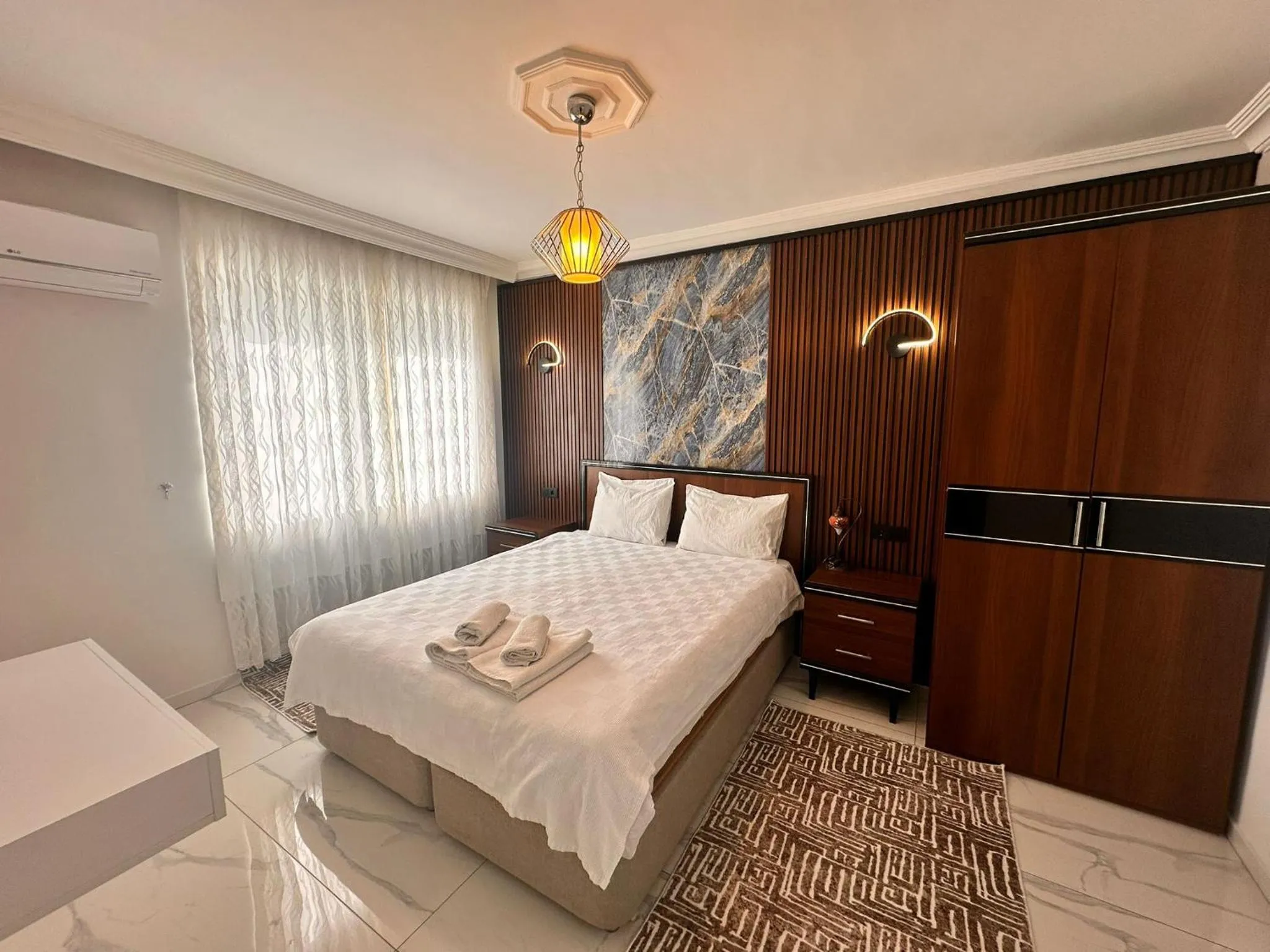 Bed in Apartments Anatolia