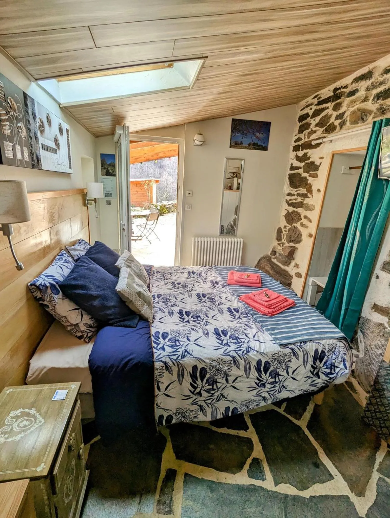 Bed in Chambres d'hôtes Le Lepadou-Bas