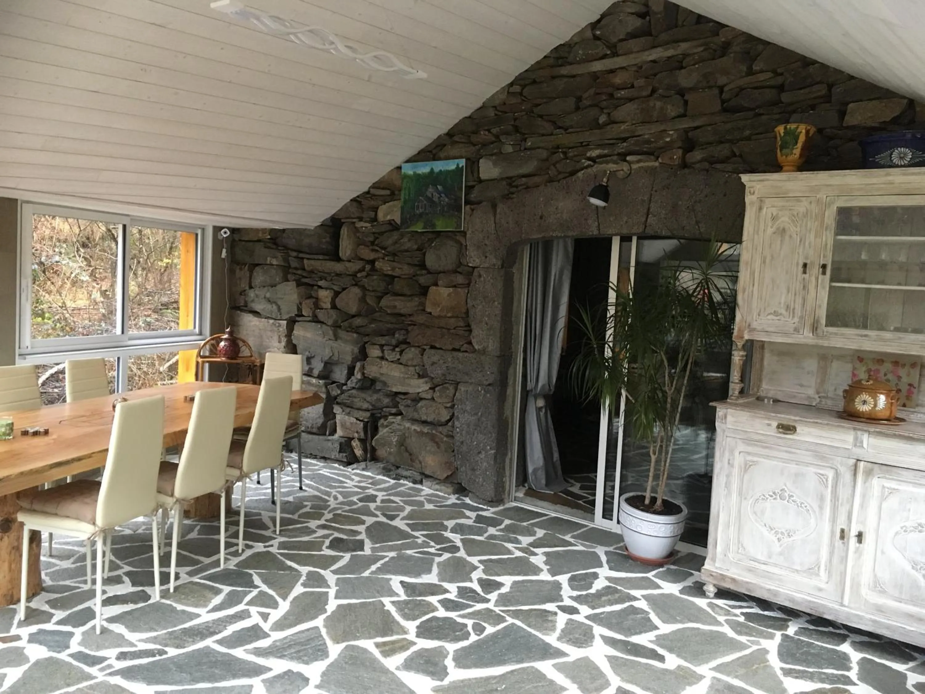 Patio in Chambres d'hôtes Le Lepadou-Bas