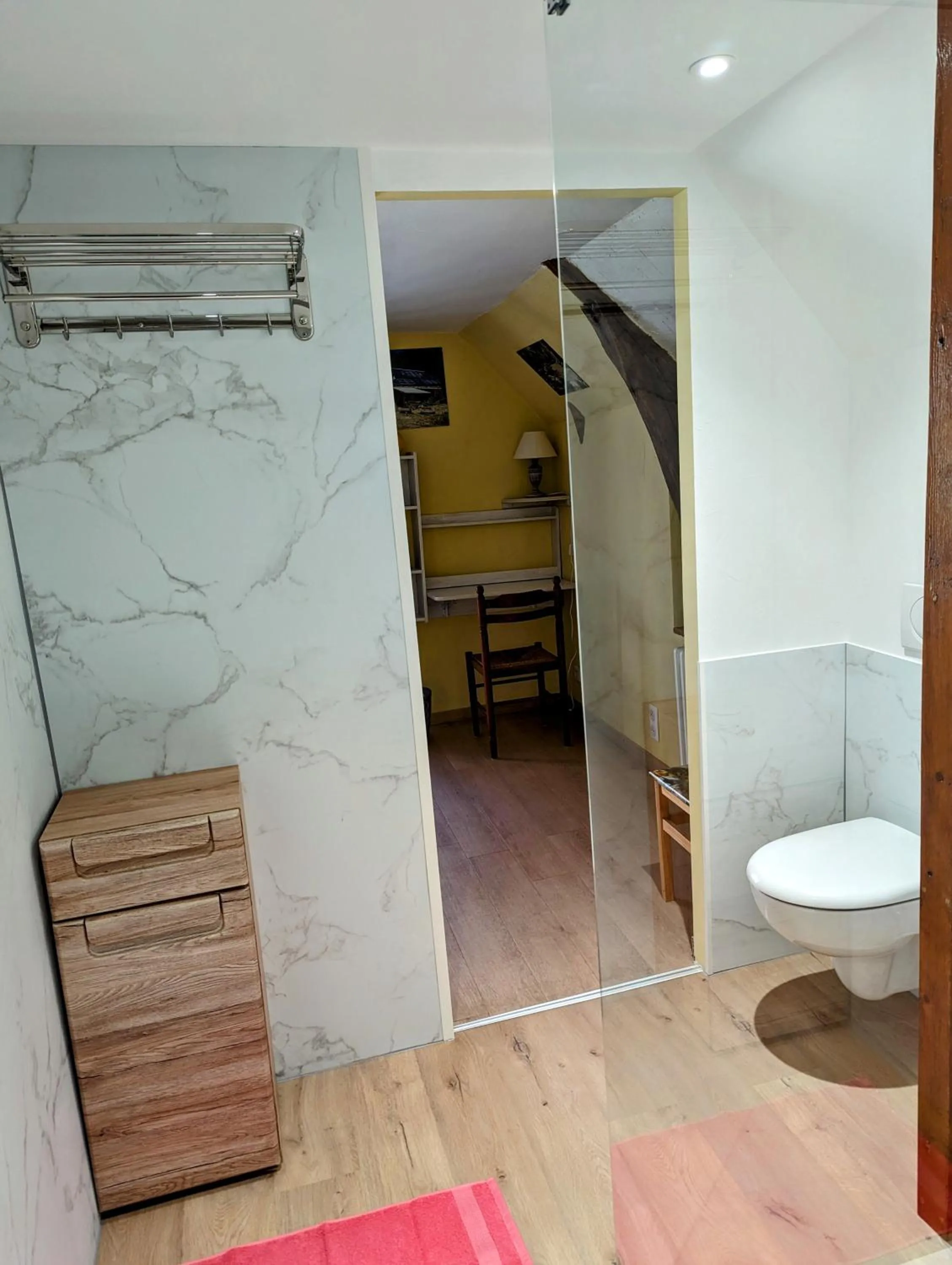 Bathroom in Chambres d'hôtes Le Lepadou-Bas