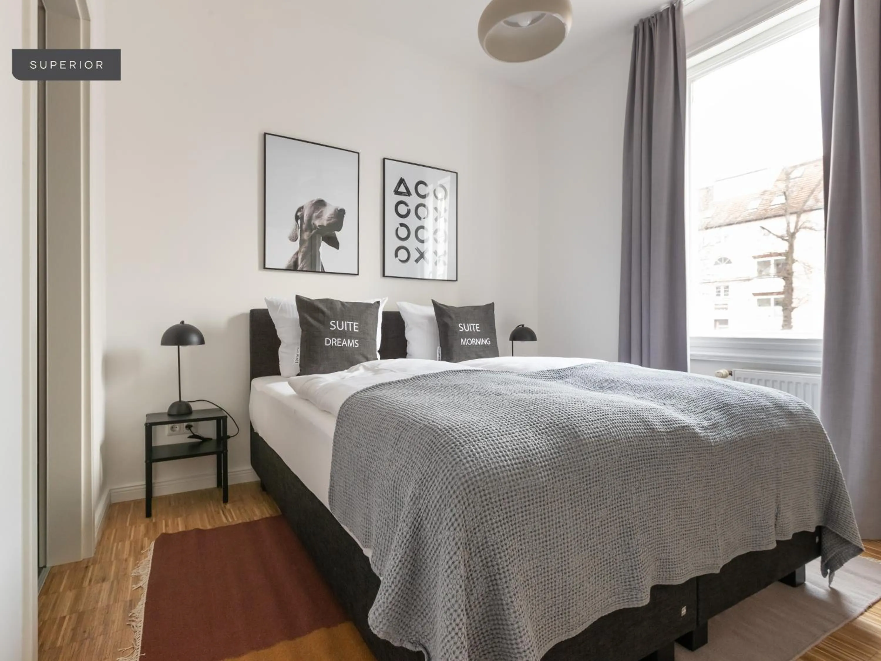 Bed in Apartments Berlin Aroser Allee