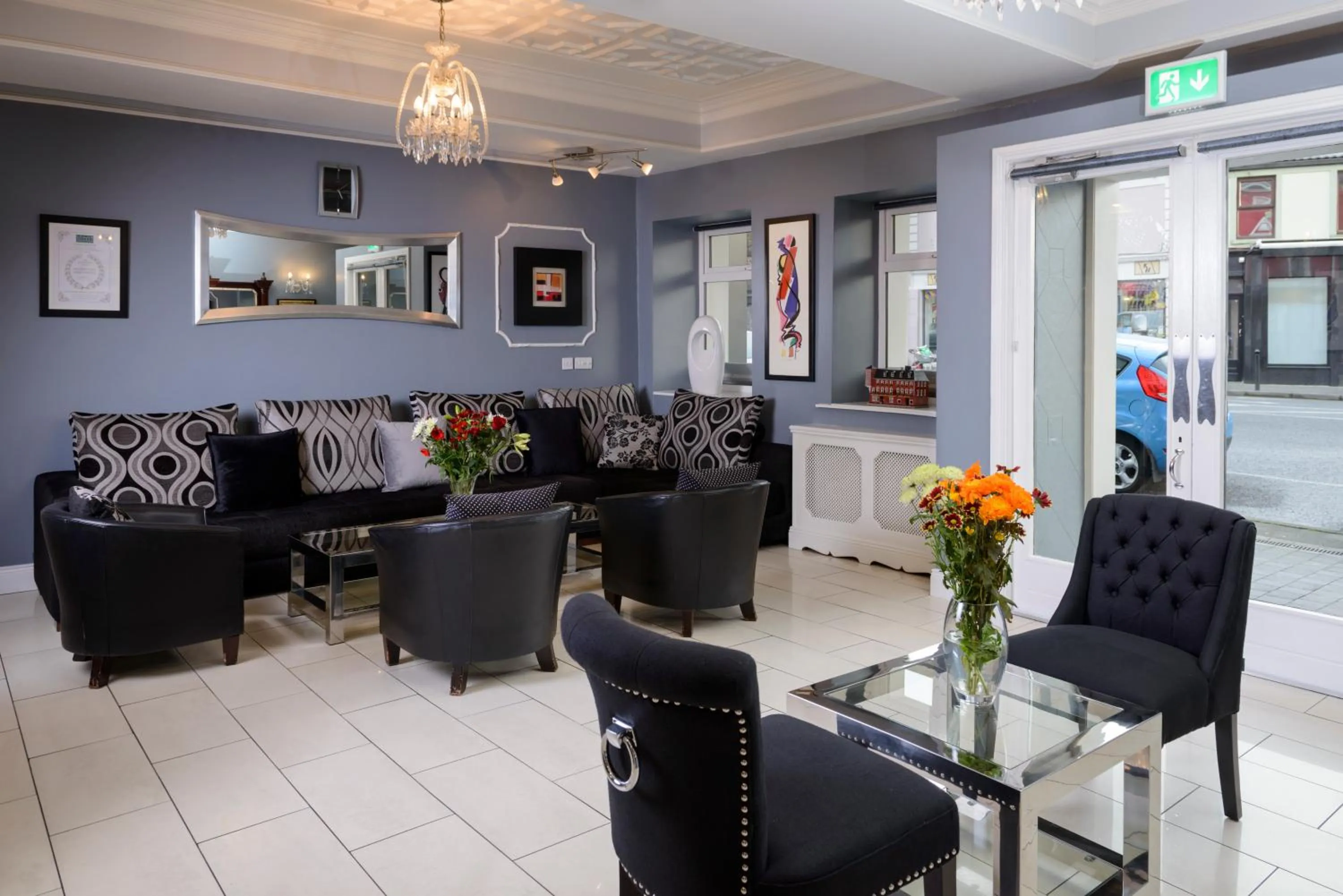 Lobby or reception in McSweeney Arms Hotel