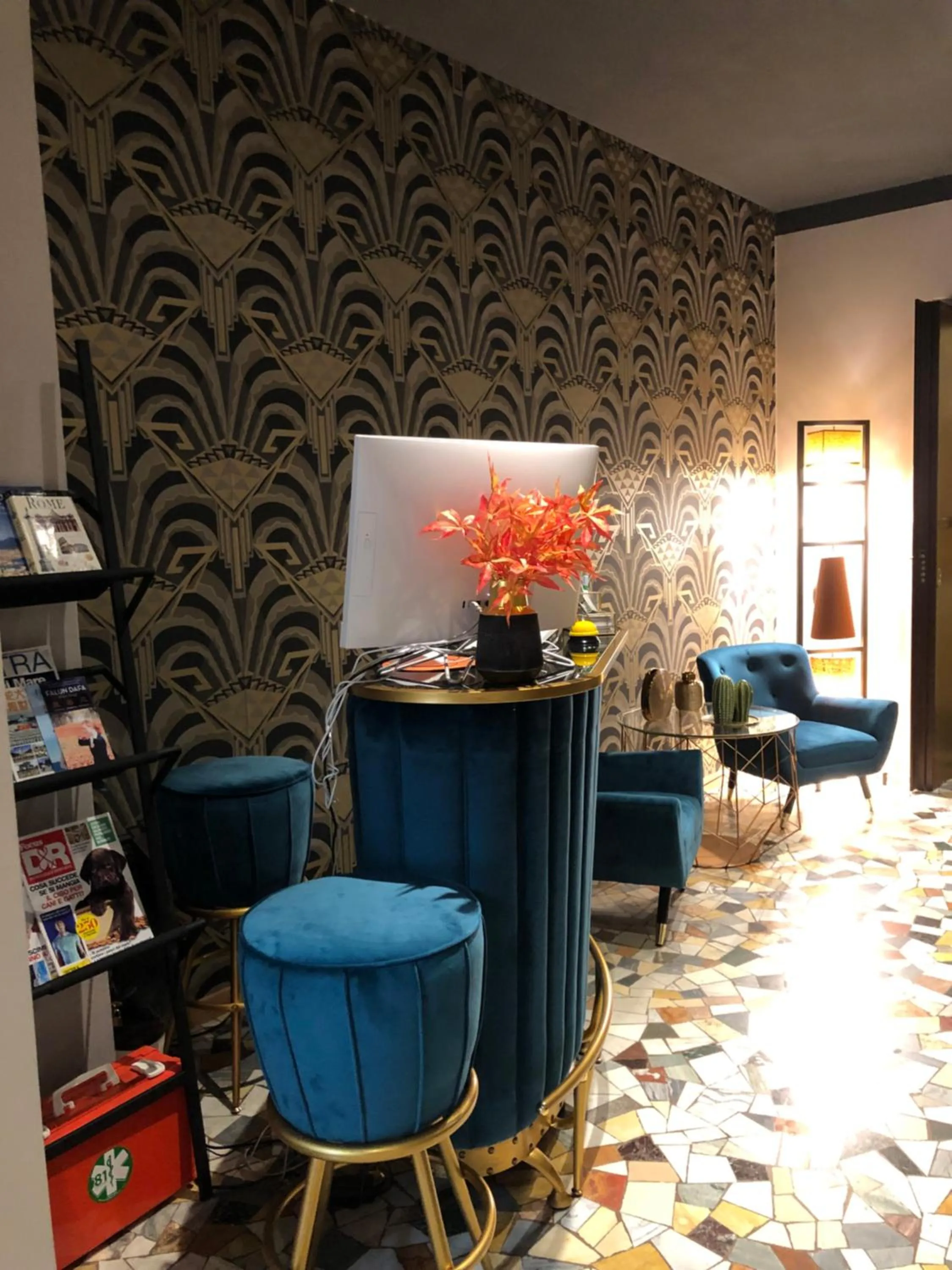 Lobby or reception in Mi Hotel Home