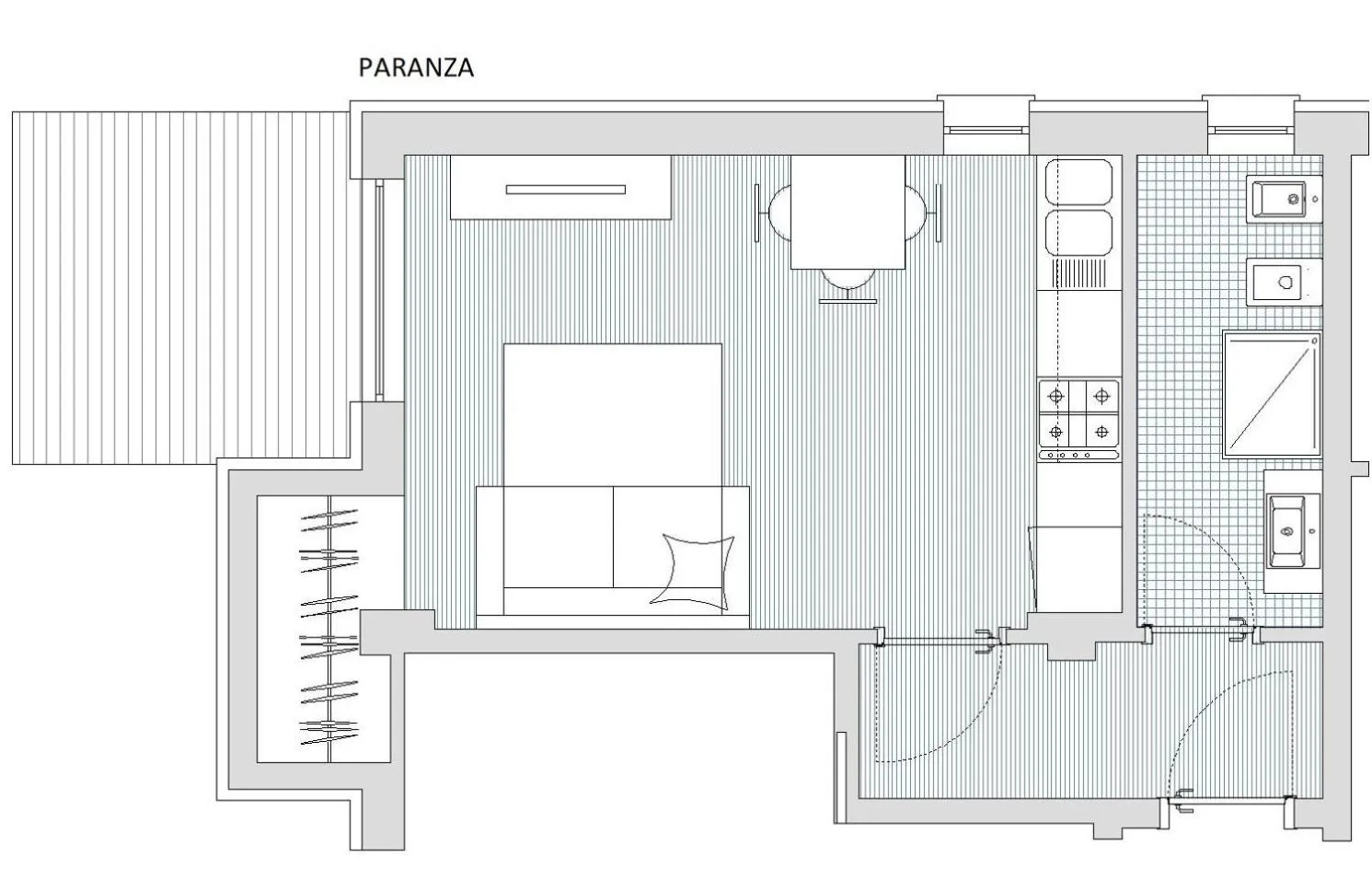 Floor plan in Residence Sunrise