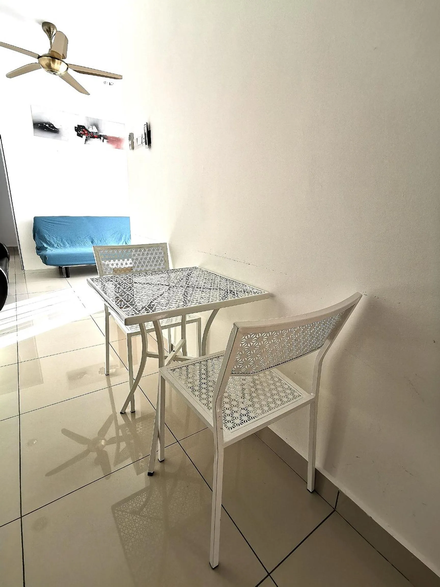 Seating area in Mansion One by Sky Hive