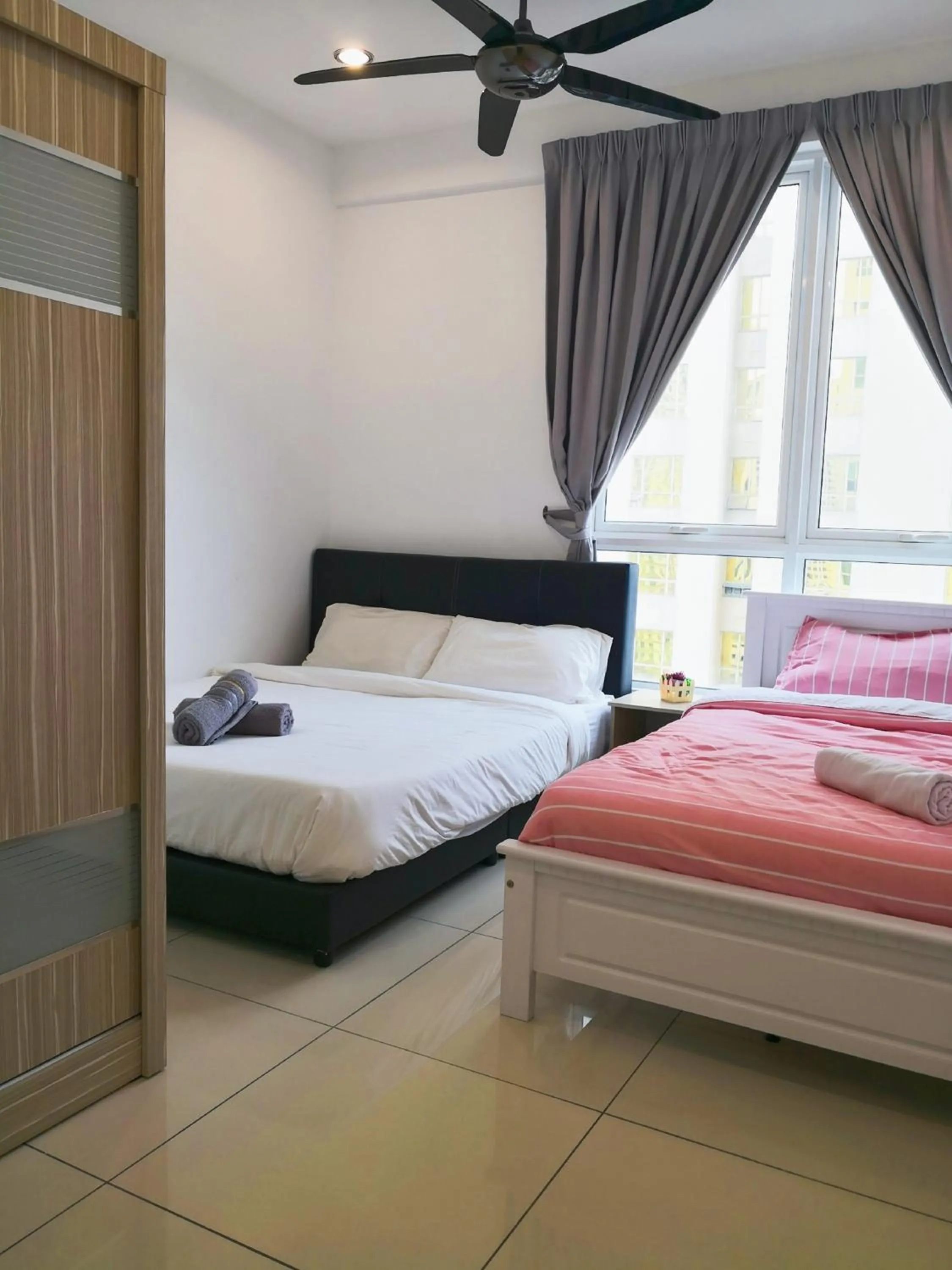 Bed in Mansion One by Sky Hive