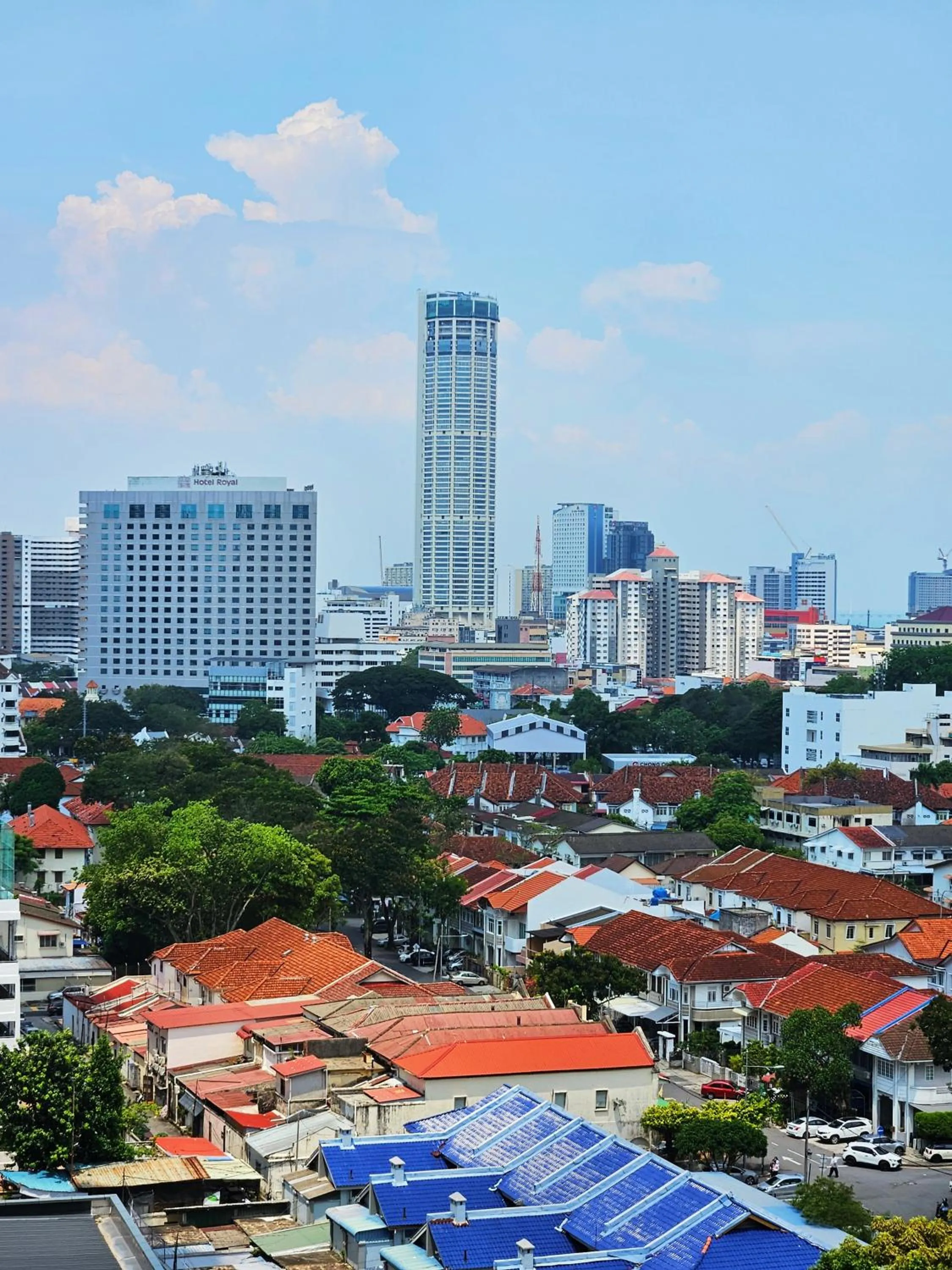 City view in Mansion One by Sky Hive