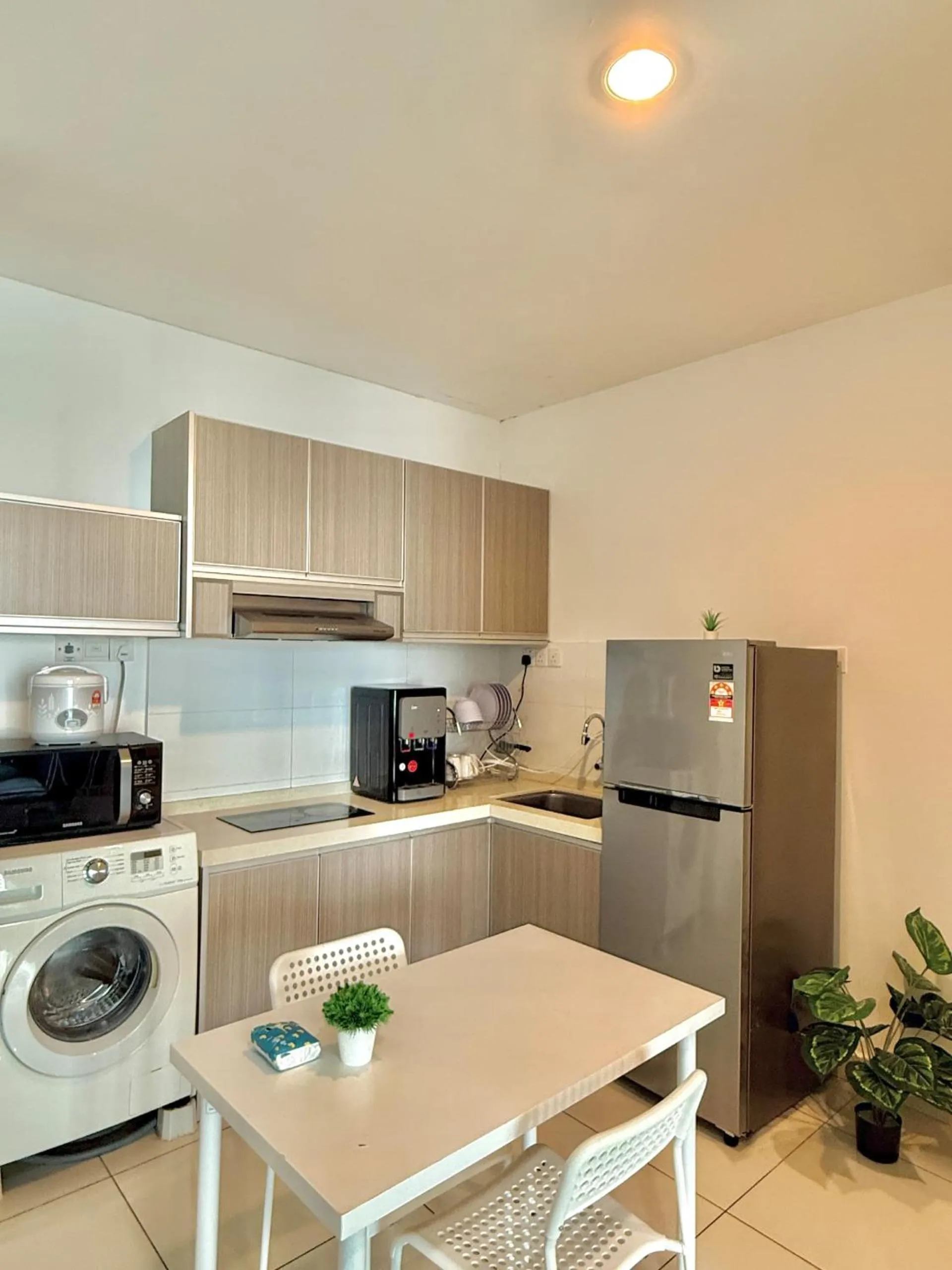 kitchen in Mansion One by Sky Hive