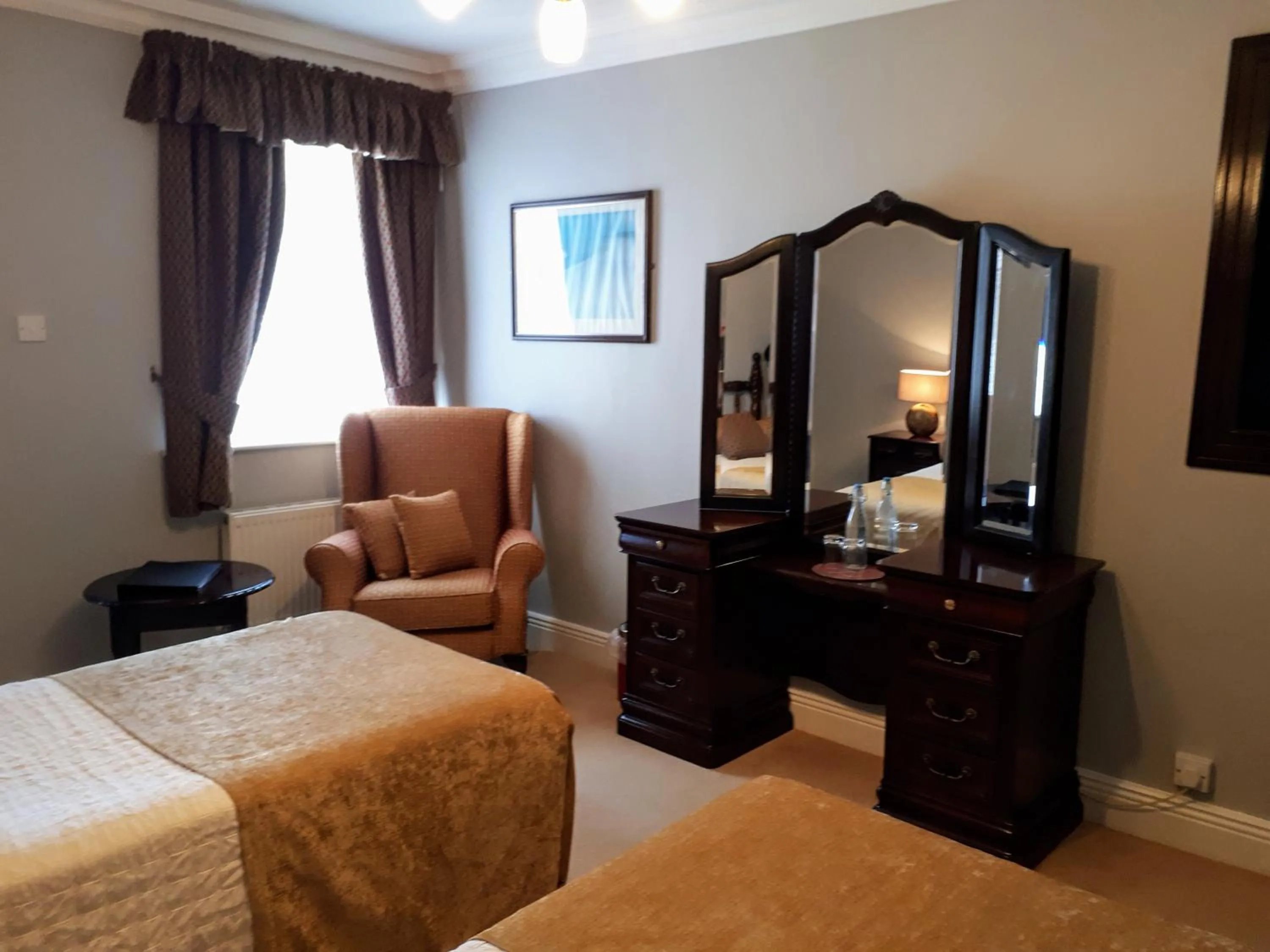 Bed in Aran View Country House and Lodge