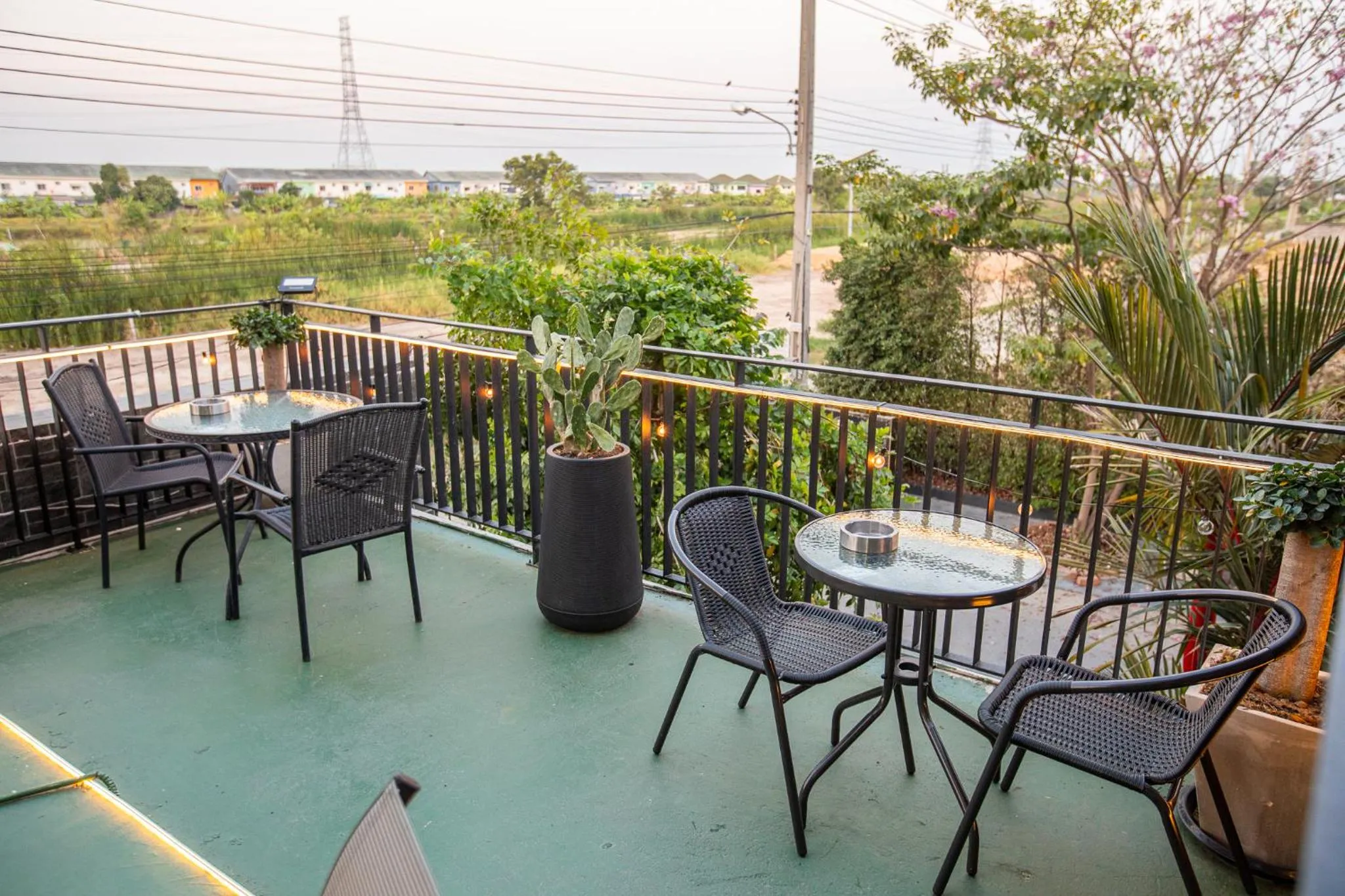 Balcony/Terrace in The Living Hotel SamutPrakan