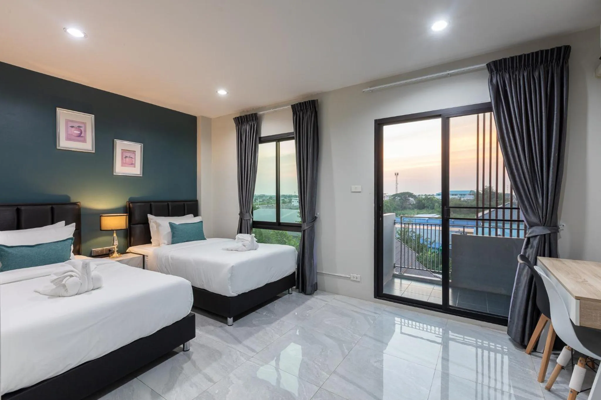 Bedroom, Bed in The Living Hotel SamutPrakan