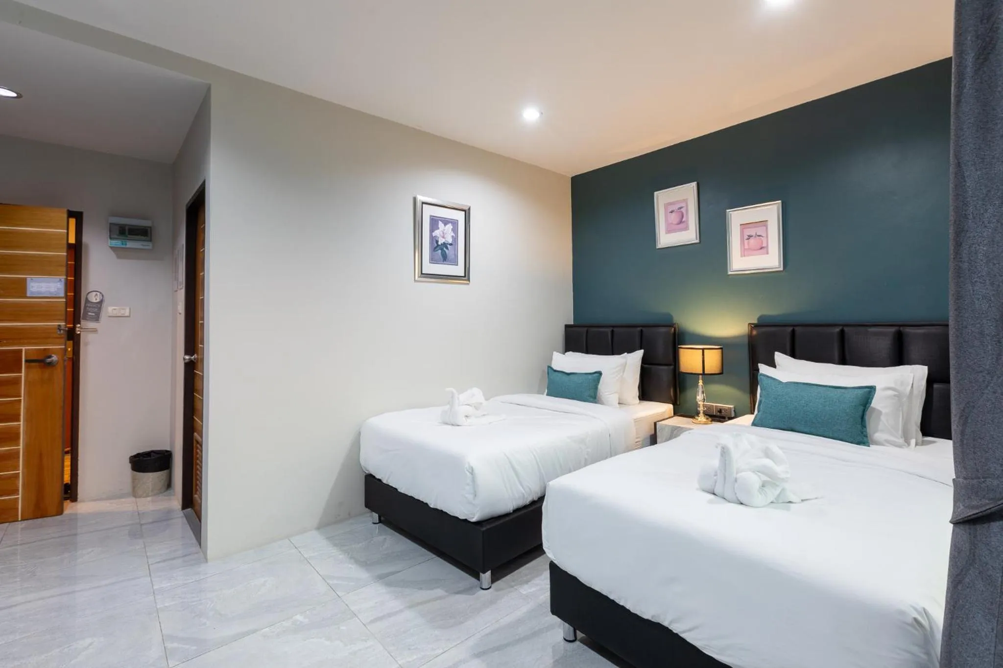 Bed in The Living Hotel SamutPrakan