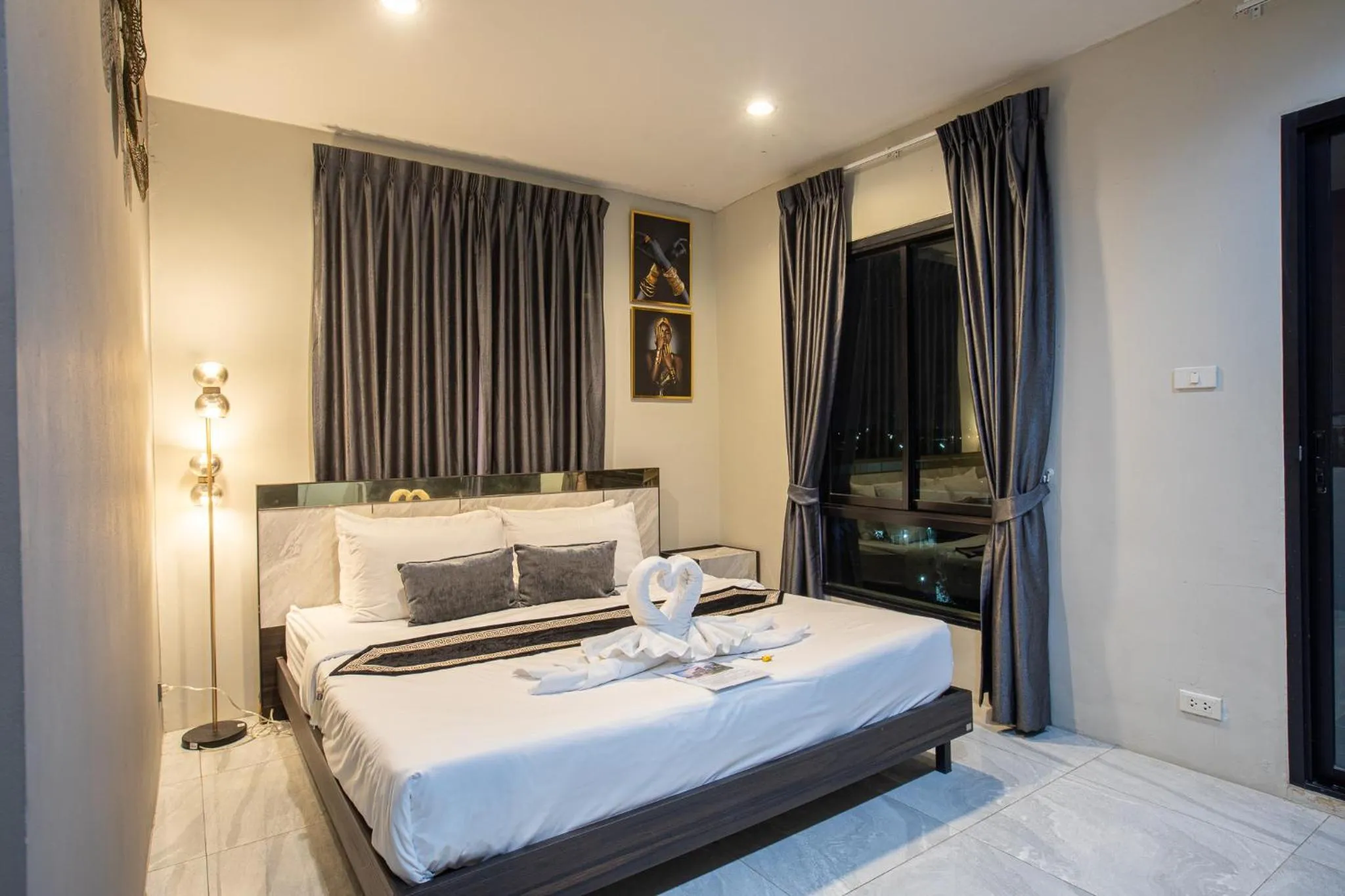 Bedroom, Bed in The Living Hotel SamutPrakan