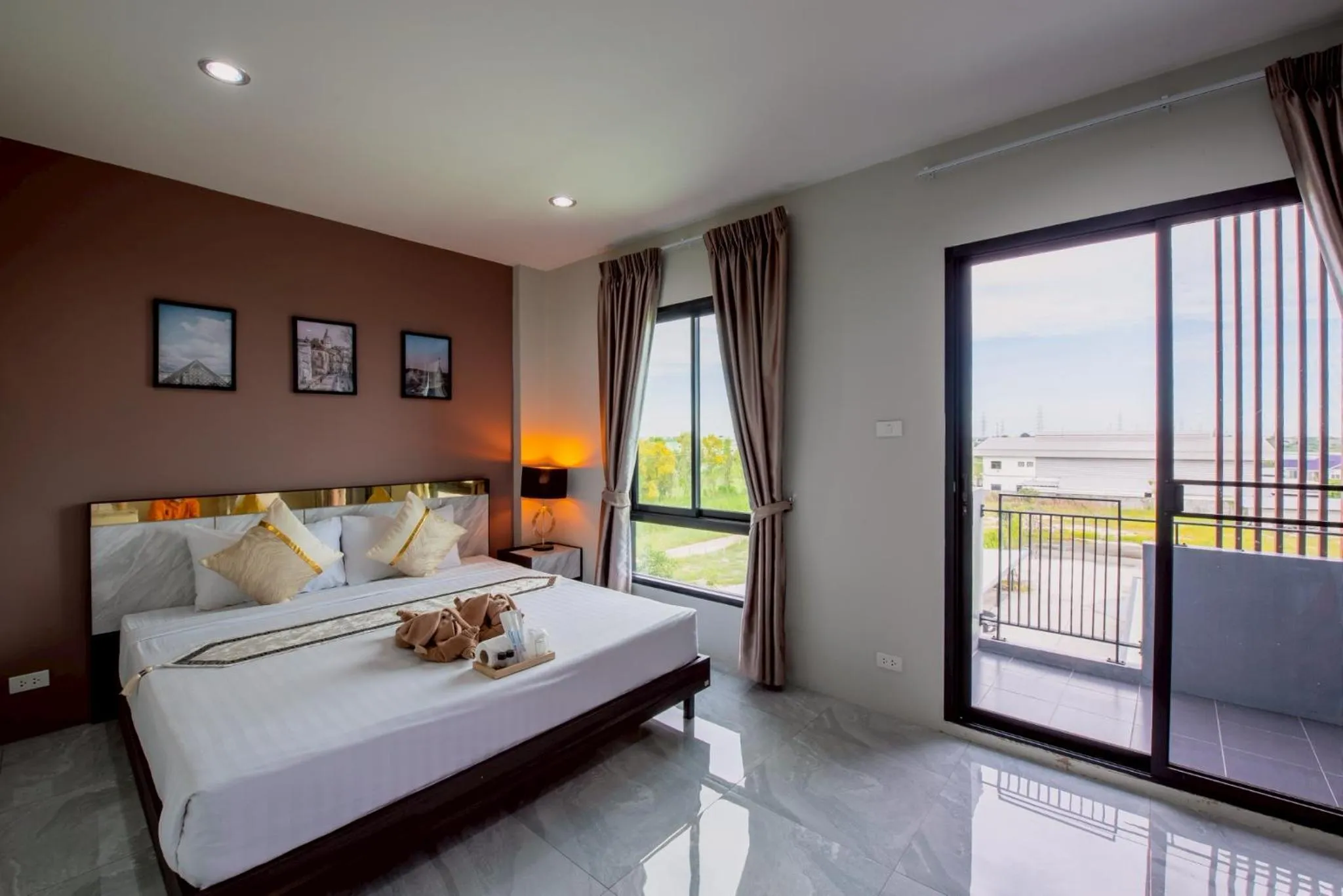 Bedroom, Bed in The Living Hotel SamutPrakan