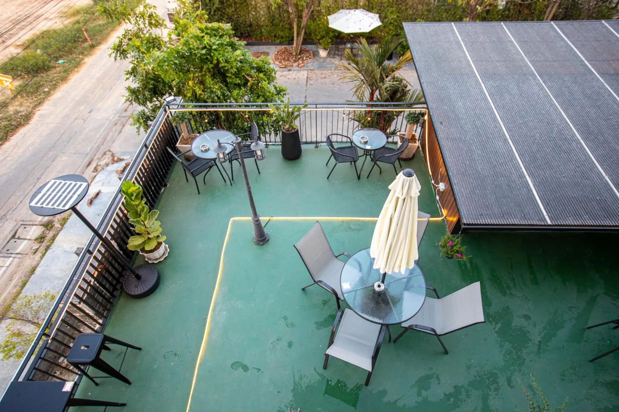 Balcony/Terrace in The Living Hotel SamutPrakan