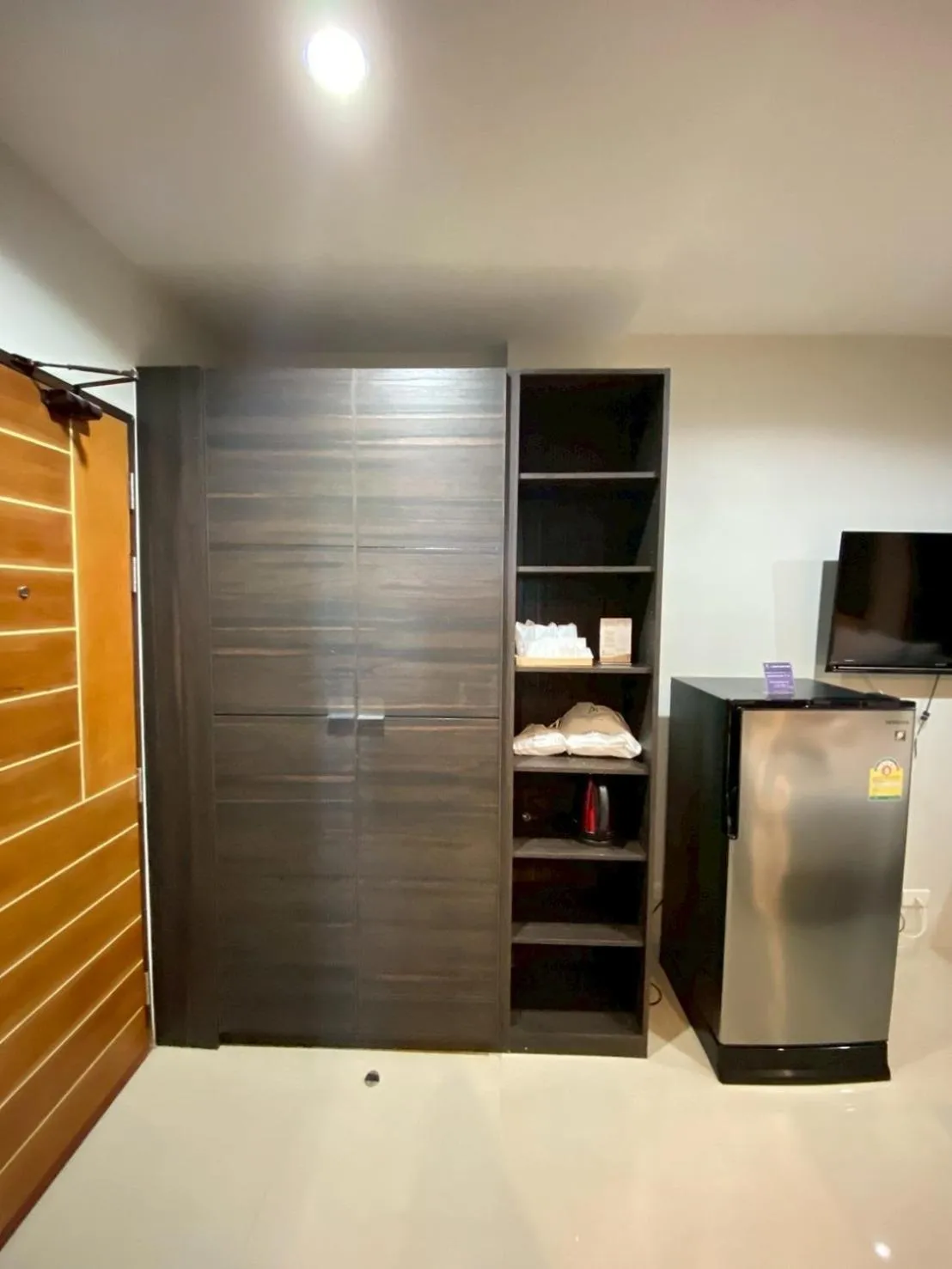 wardrobe in The Living Hotel SamutPrakan