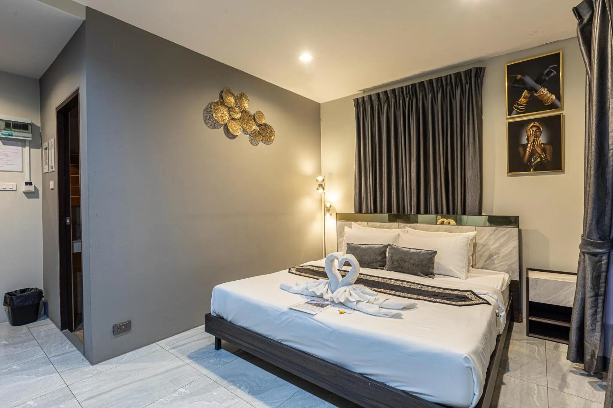 Bedroom, Bed in The Living Hotel SamutPrakan