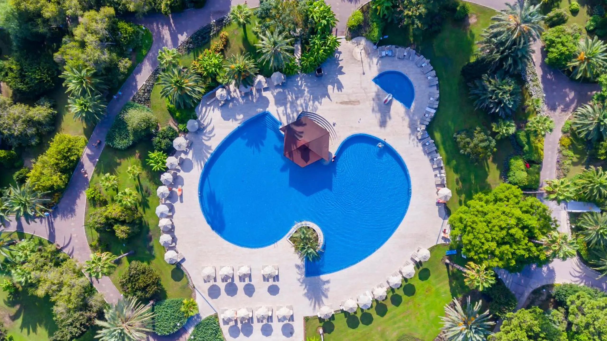 Pool view in Starlight Resort Hotel
