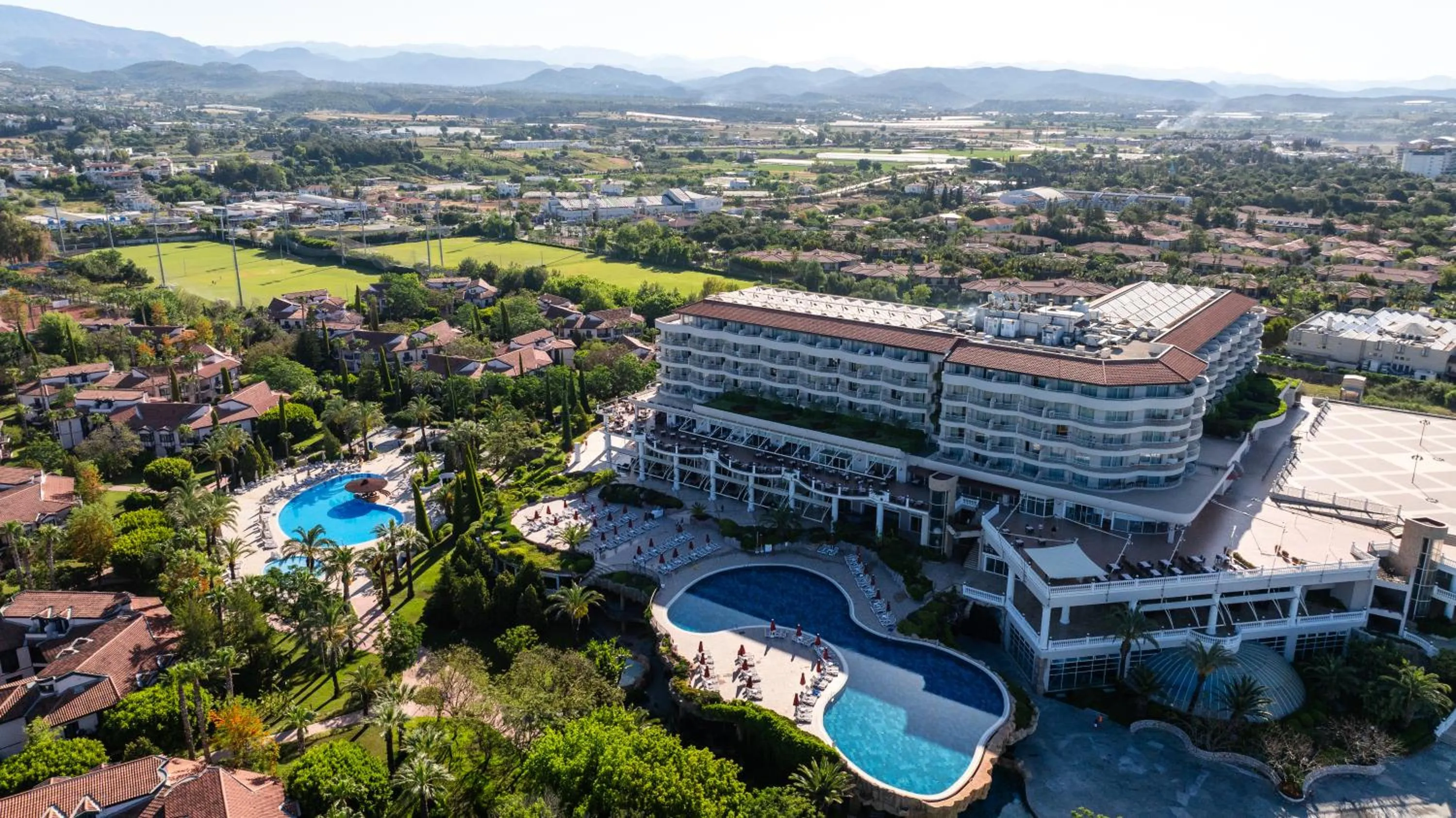 Property building in Starlight Resort Hotel