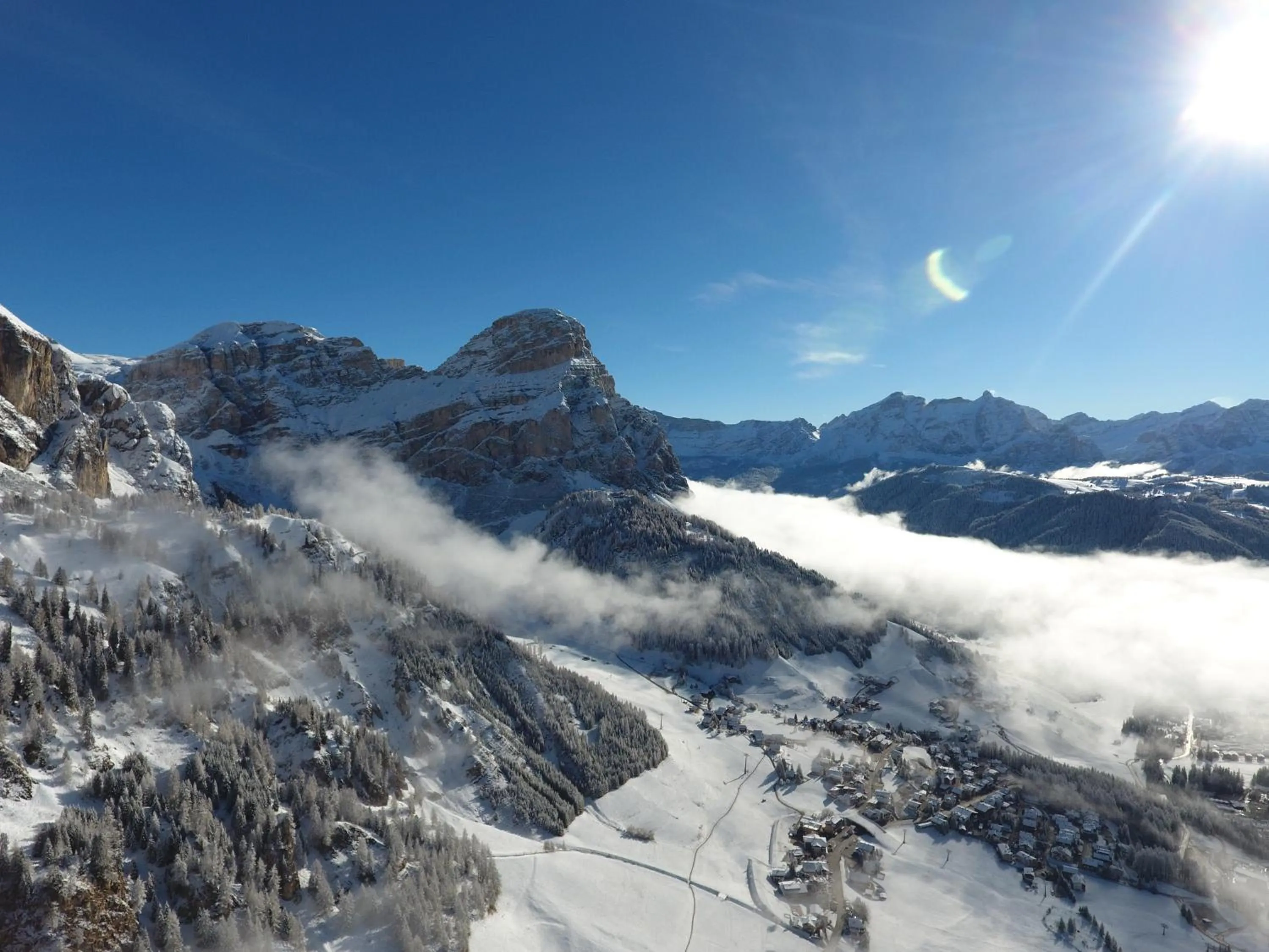 Mountain view in Nature Hotel Delta
