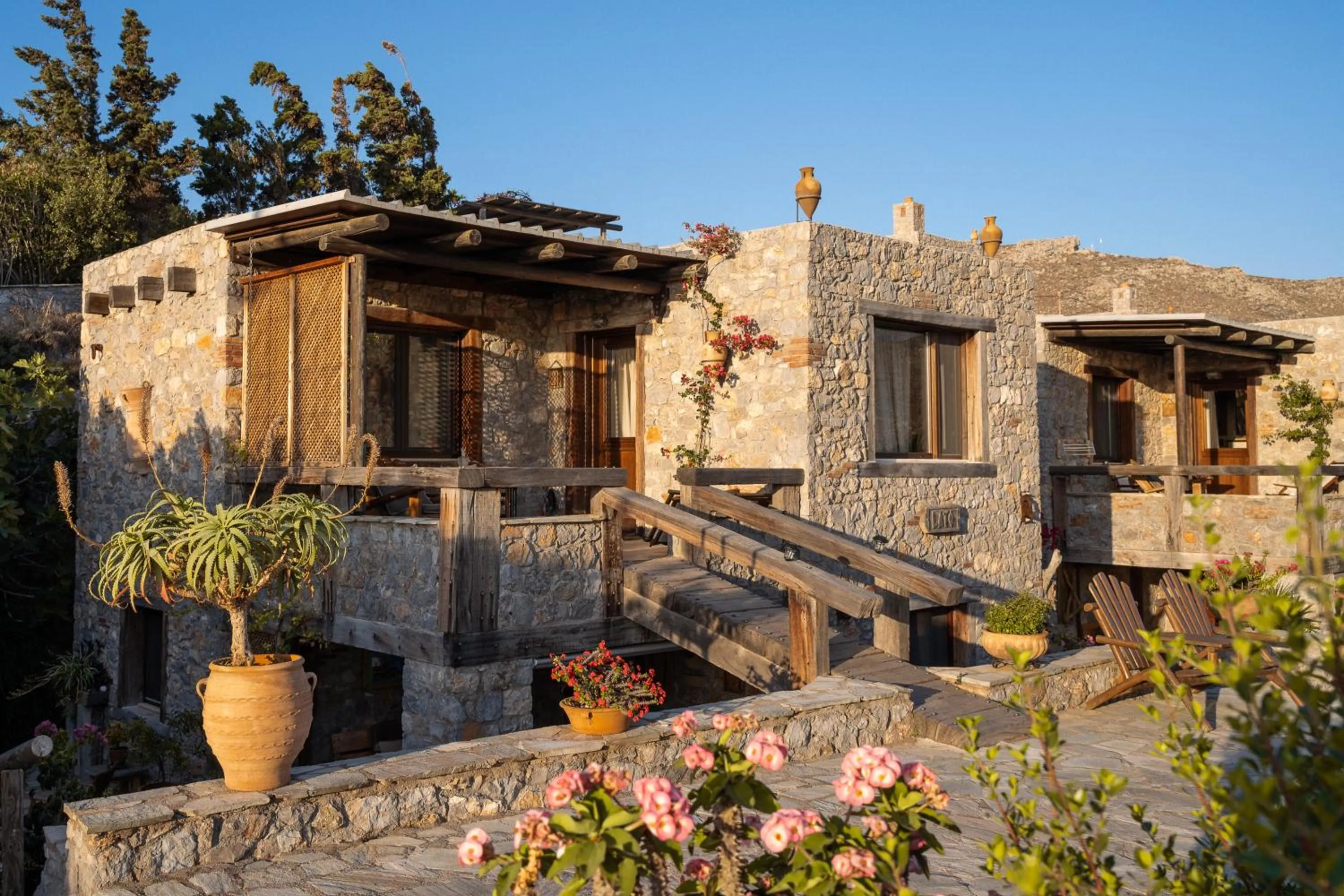 Property building in Terra Minoika Boutique Resort