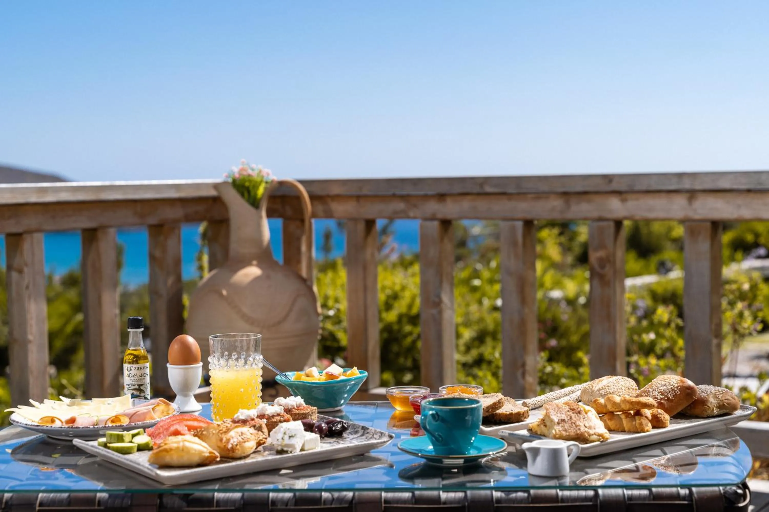 Breakfast in Terra Minoika Boutique Resort