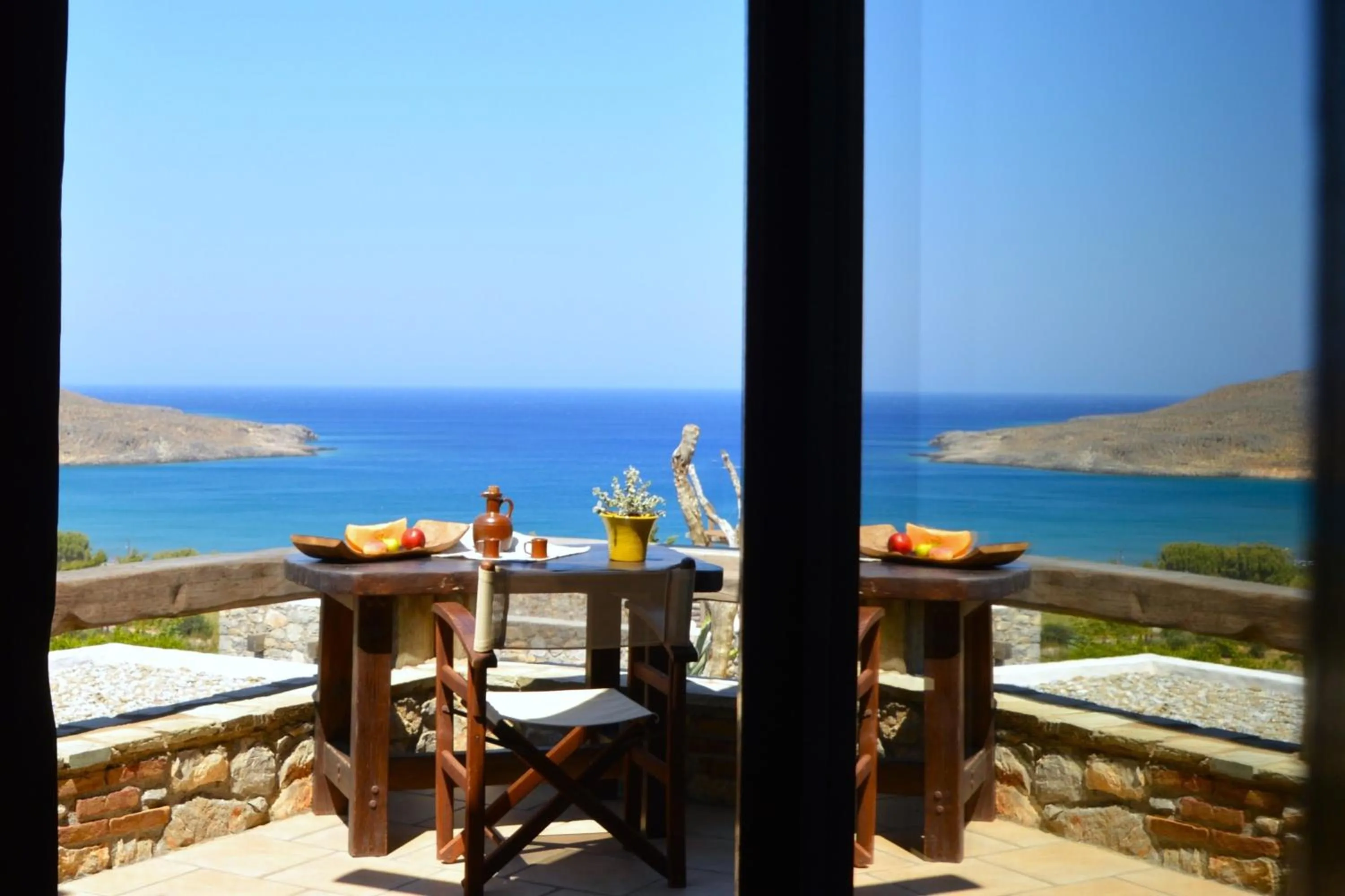 Sea view in Terra Minoika Boutique Resort