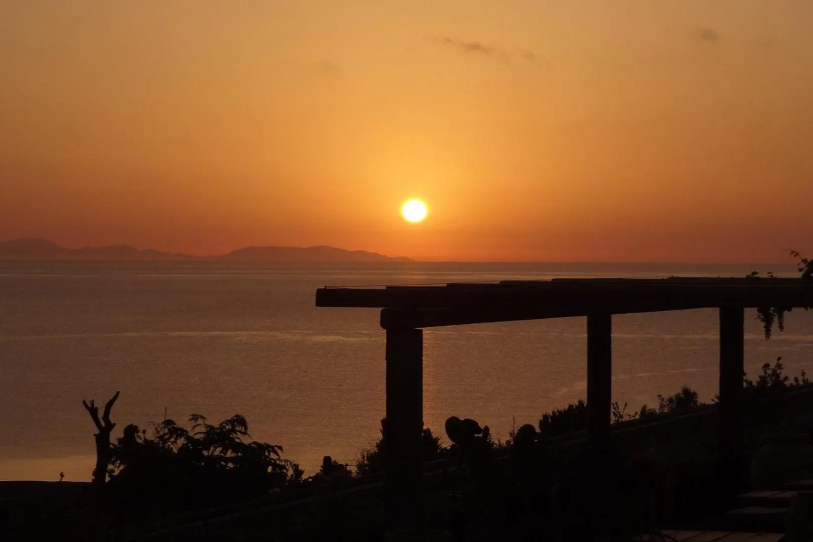 Sunrise in Terra Minoika Boutique Resort