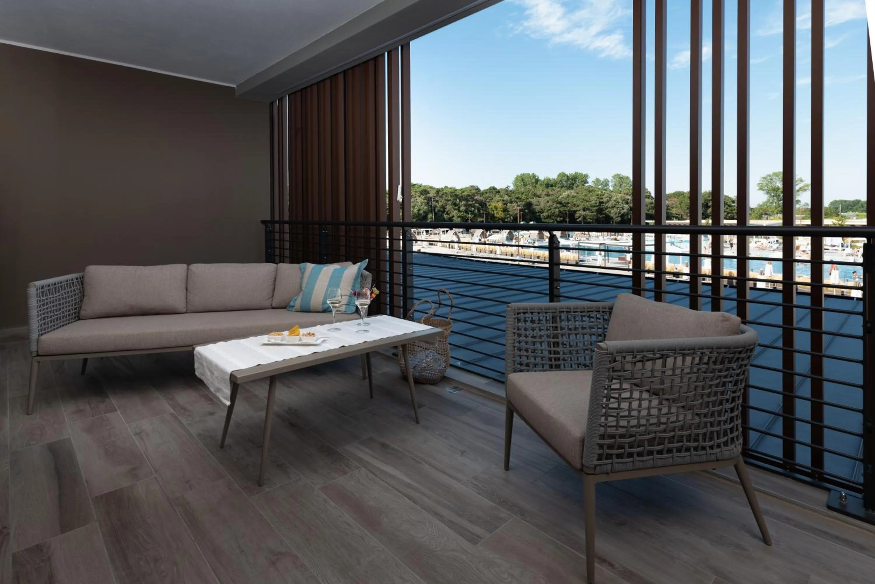 Patio in Lino delle Fate Eco Resort