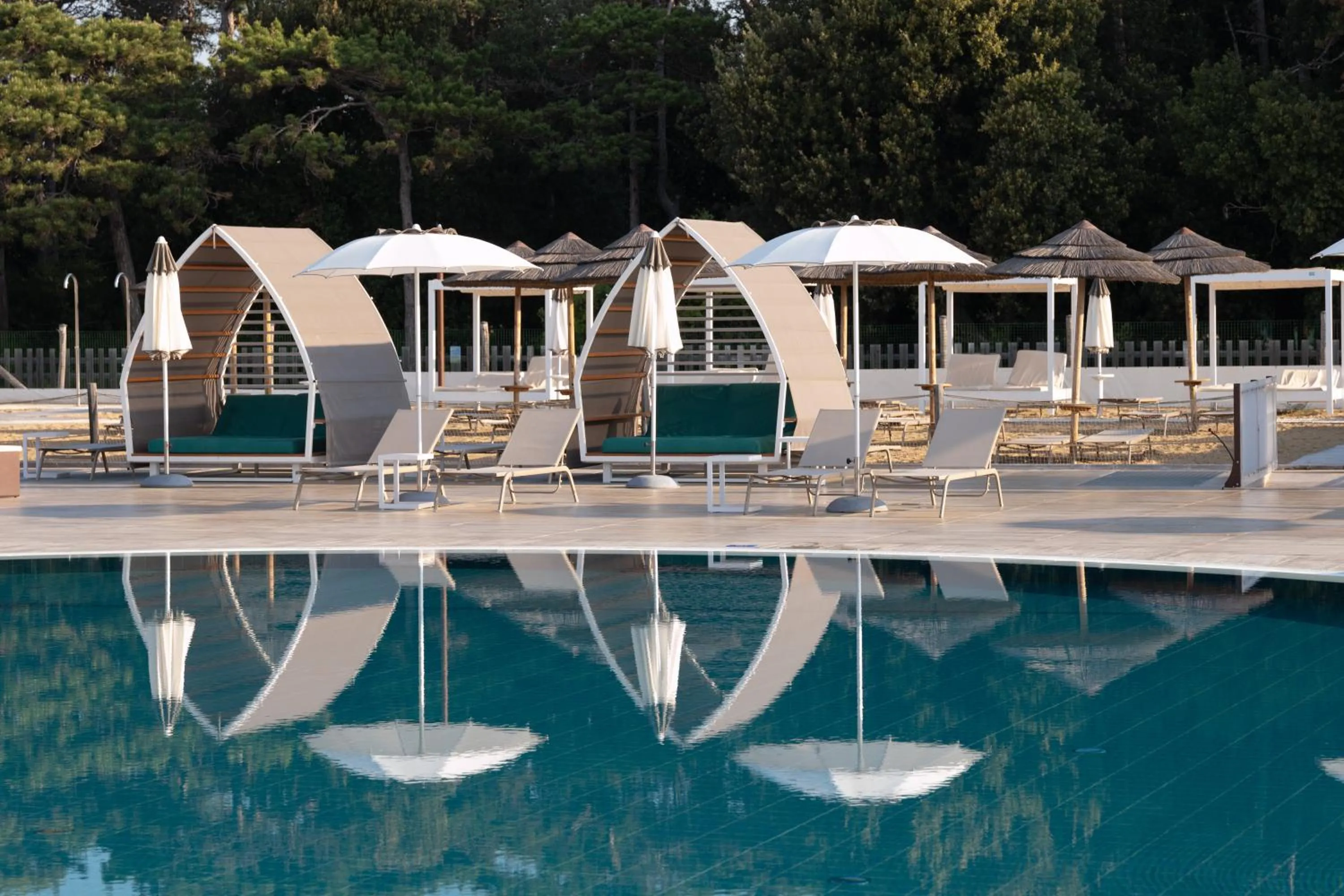 Pool view in Lino delle Fate Eco Resort
