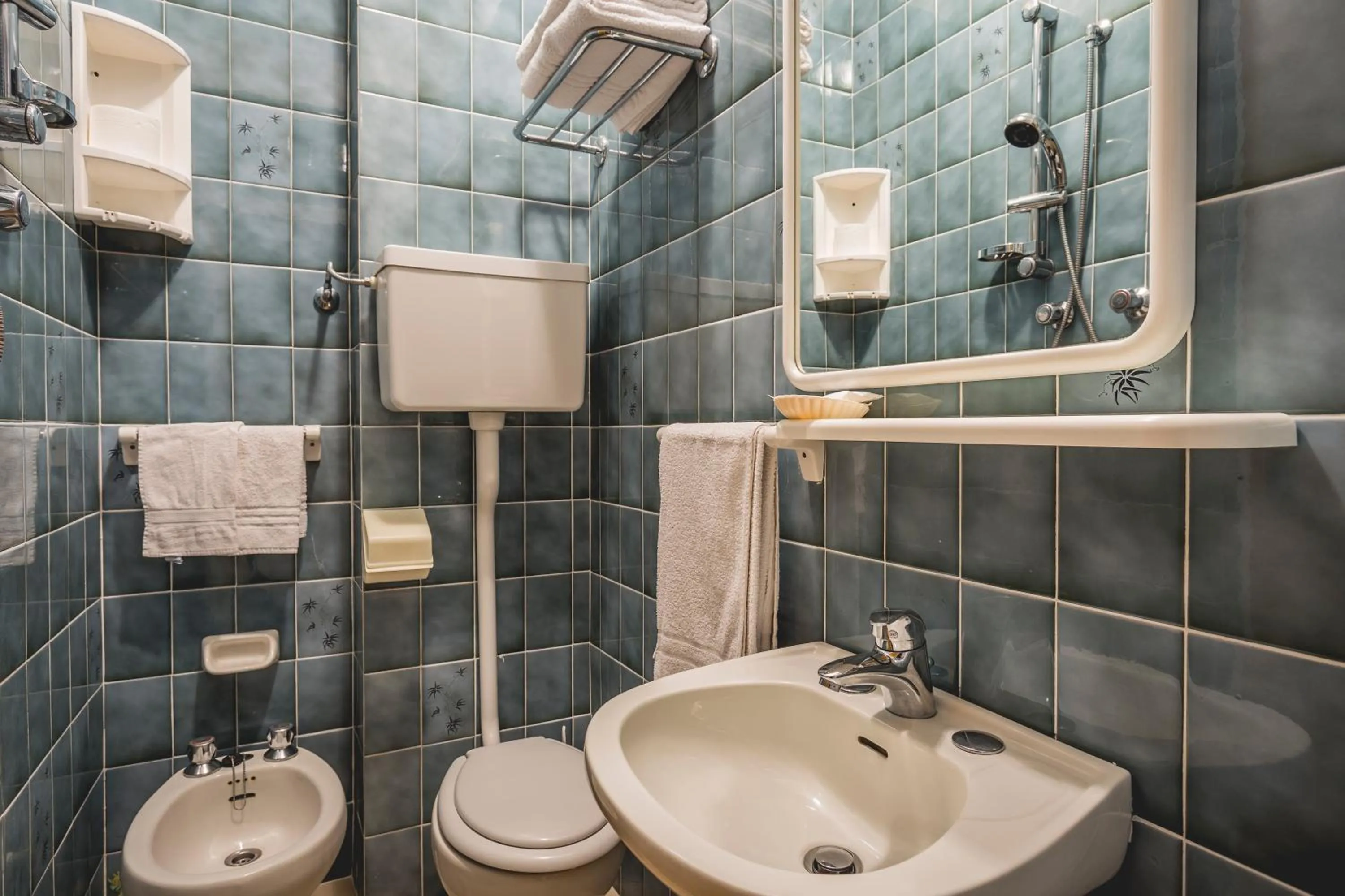 Shower in Hotel Raffaello