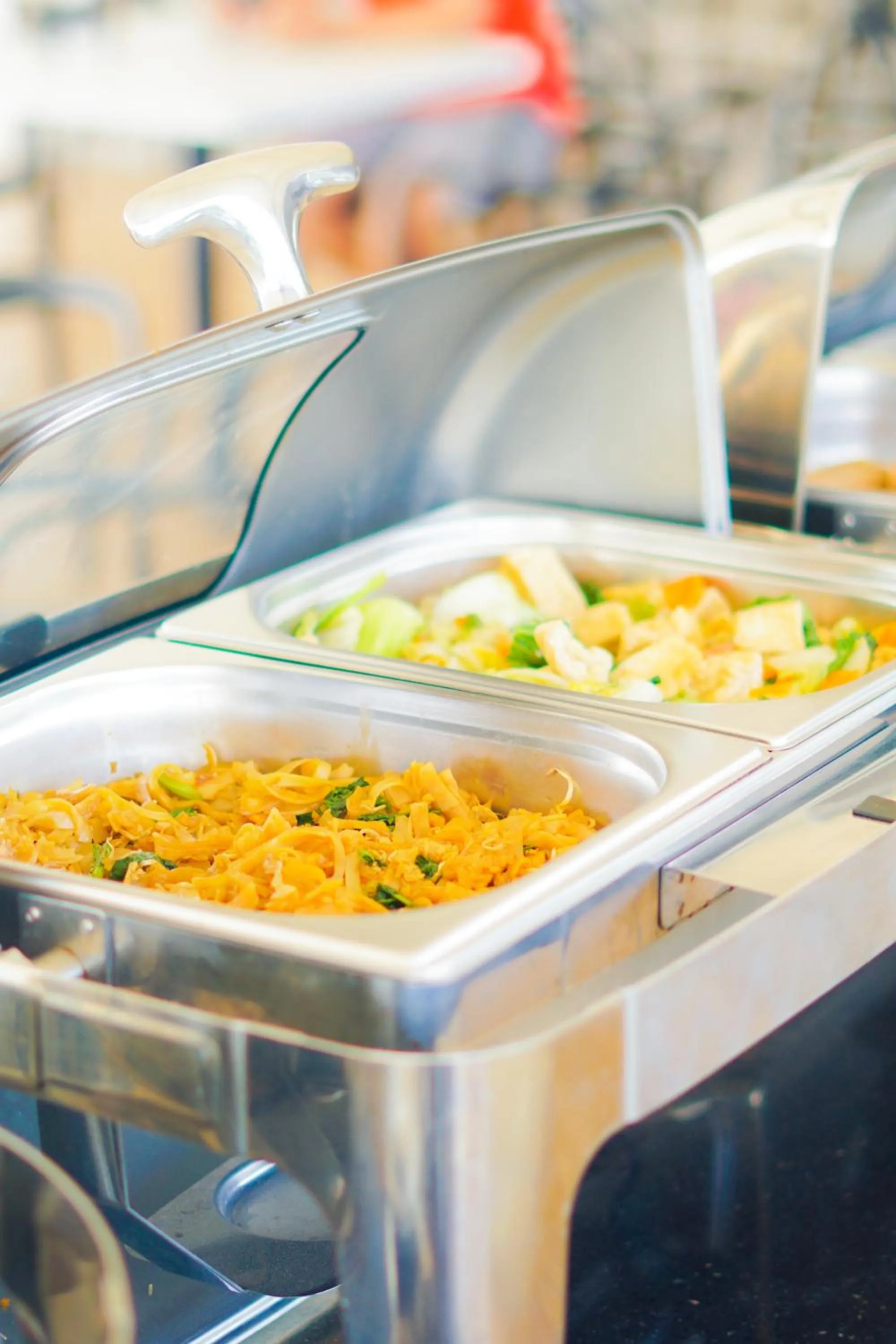 Buffet breakfast in Kapal Garden Hotel at Rekreasi Sengkaling