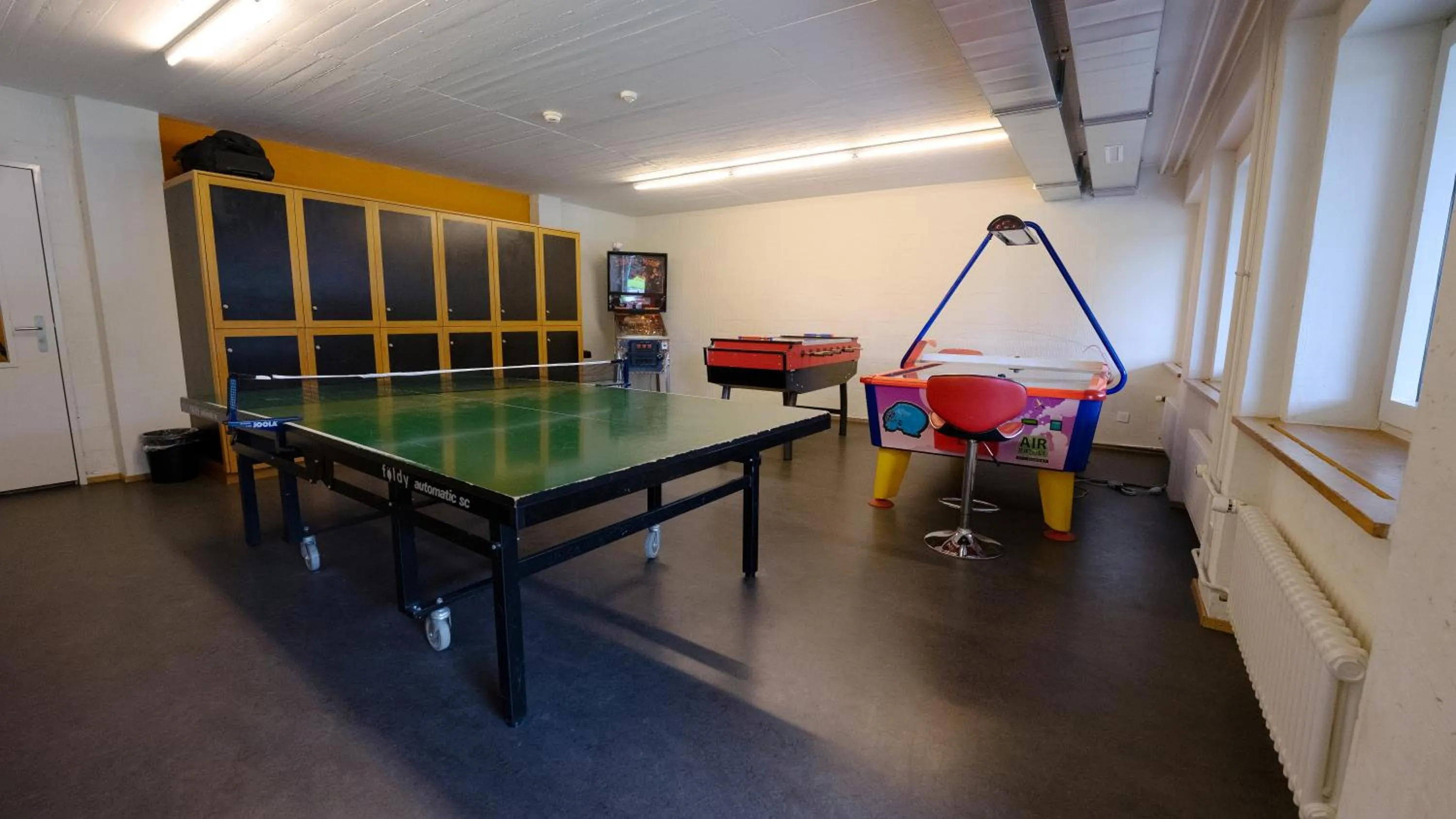 Game Room in Valbella-Lenzerheide Youth Hostel