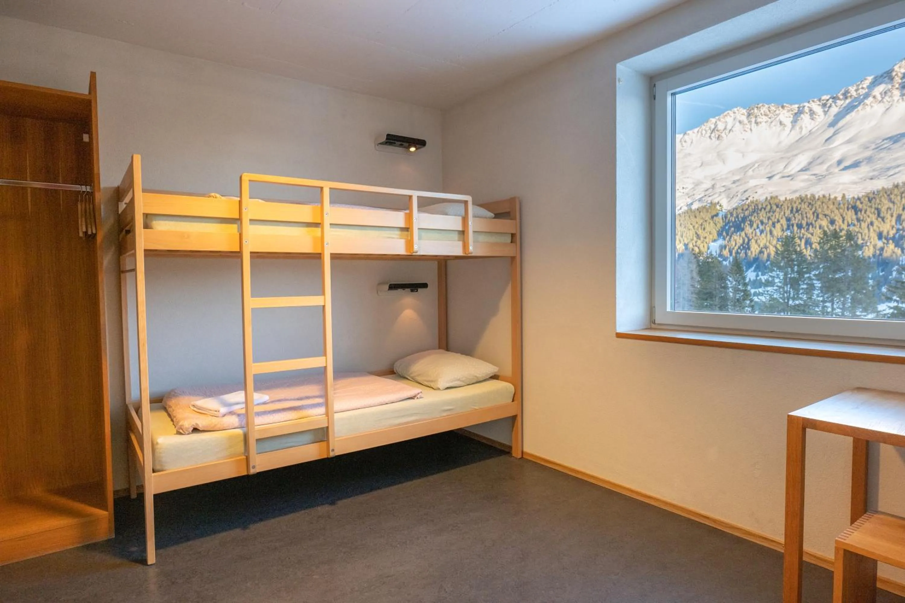 Bed in Valbella-Lenzerheide Youth Hostel