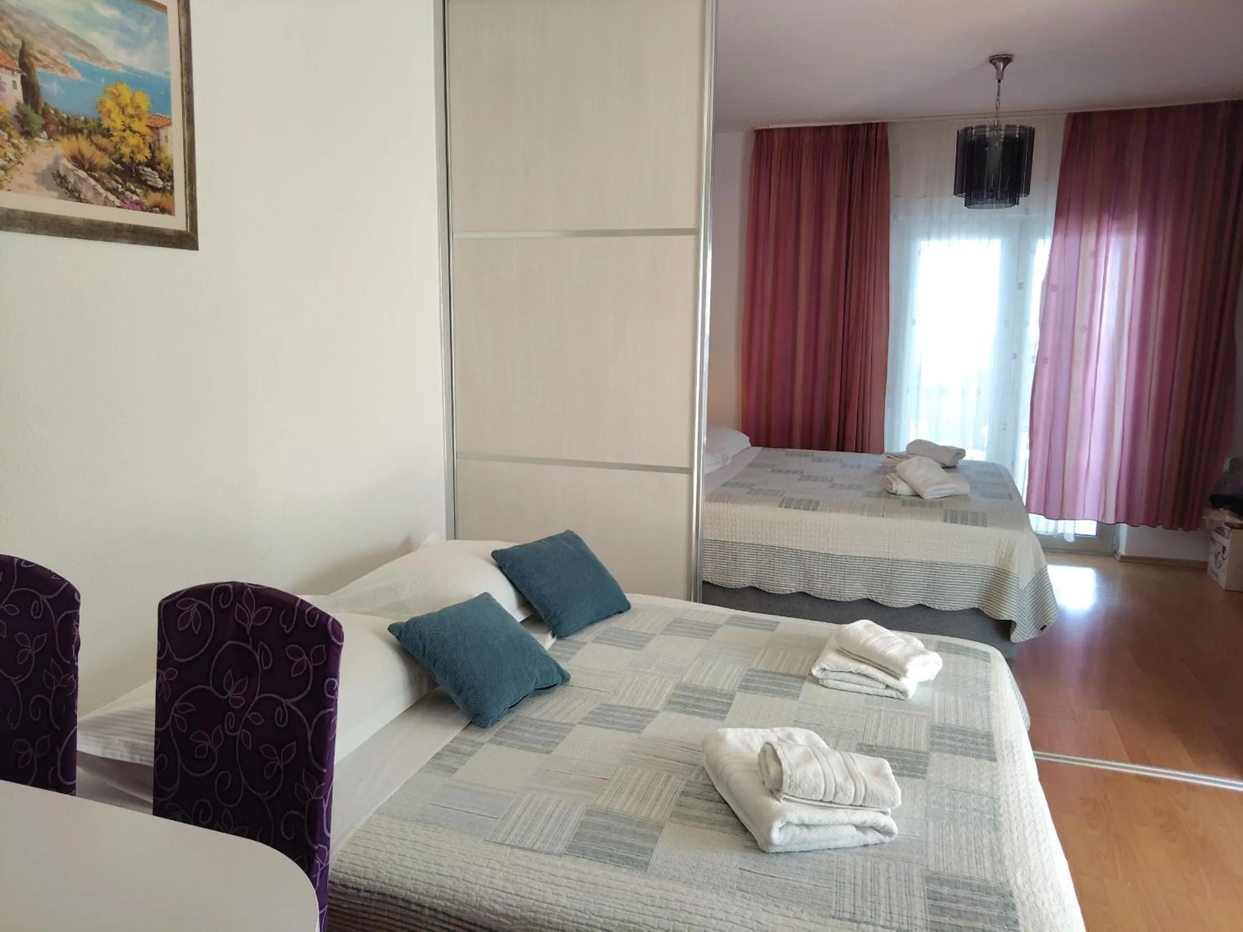 Bed in Apartments Doris
